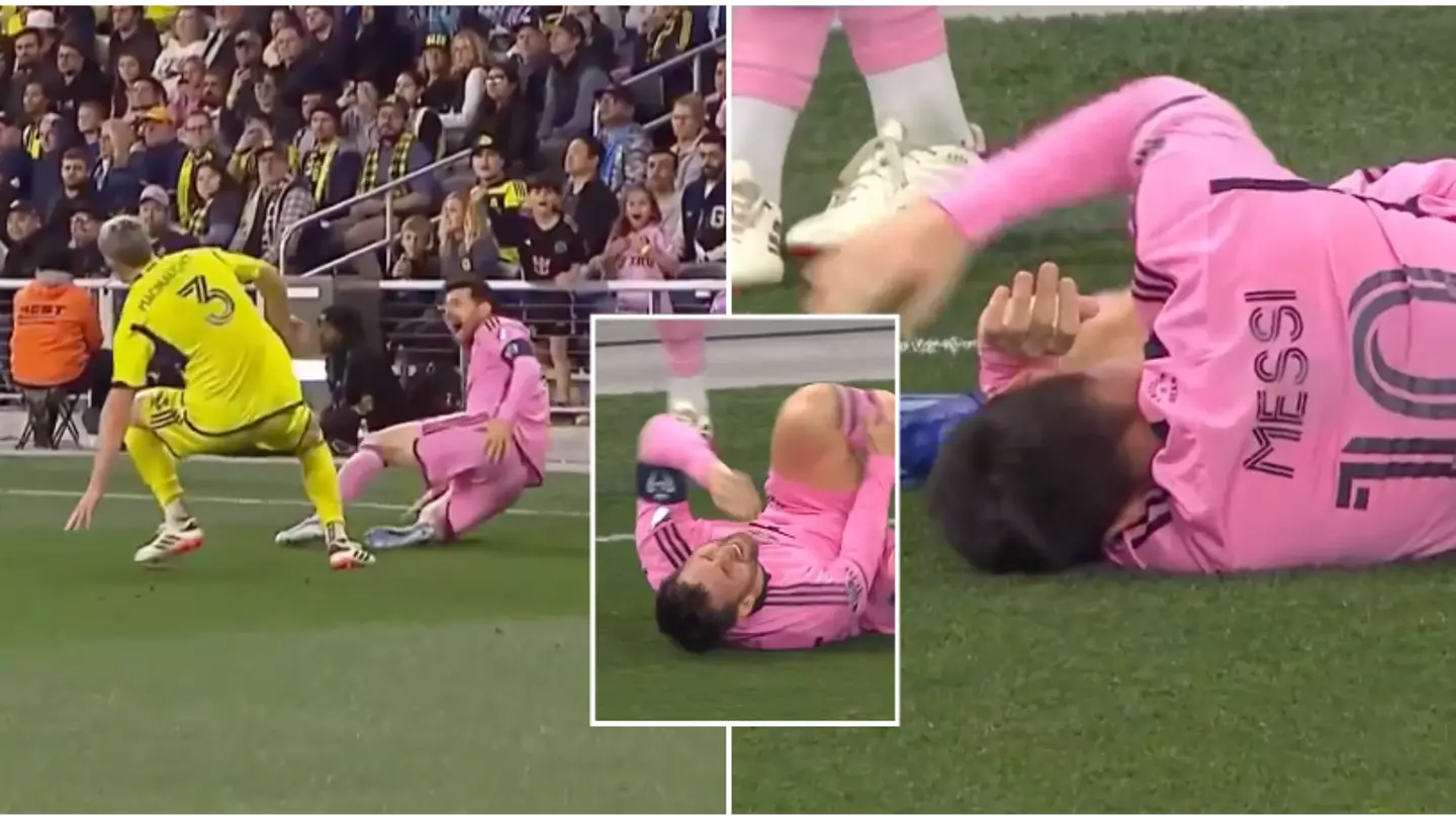 Lionel Messi somehow escapes serious injury after horror moment in Inter Miami match