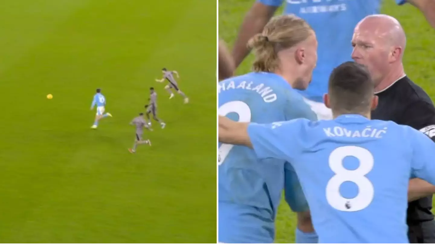 Man City furious at referee for crazy decision in 94th minute that stopped Jack Grealish from scoring winner