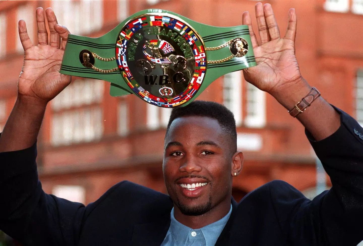 Bjornsson says he has been studying the likes of Lennox Lewis (pictured) and Tyson Fury (Image: PA)