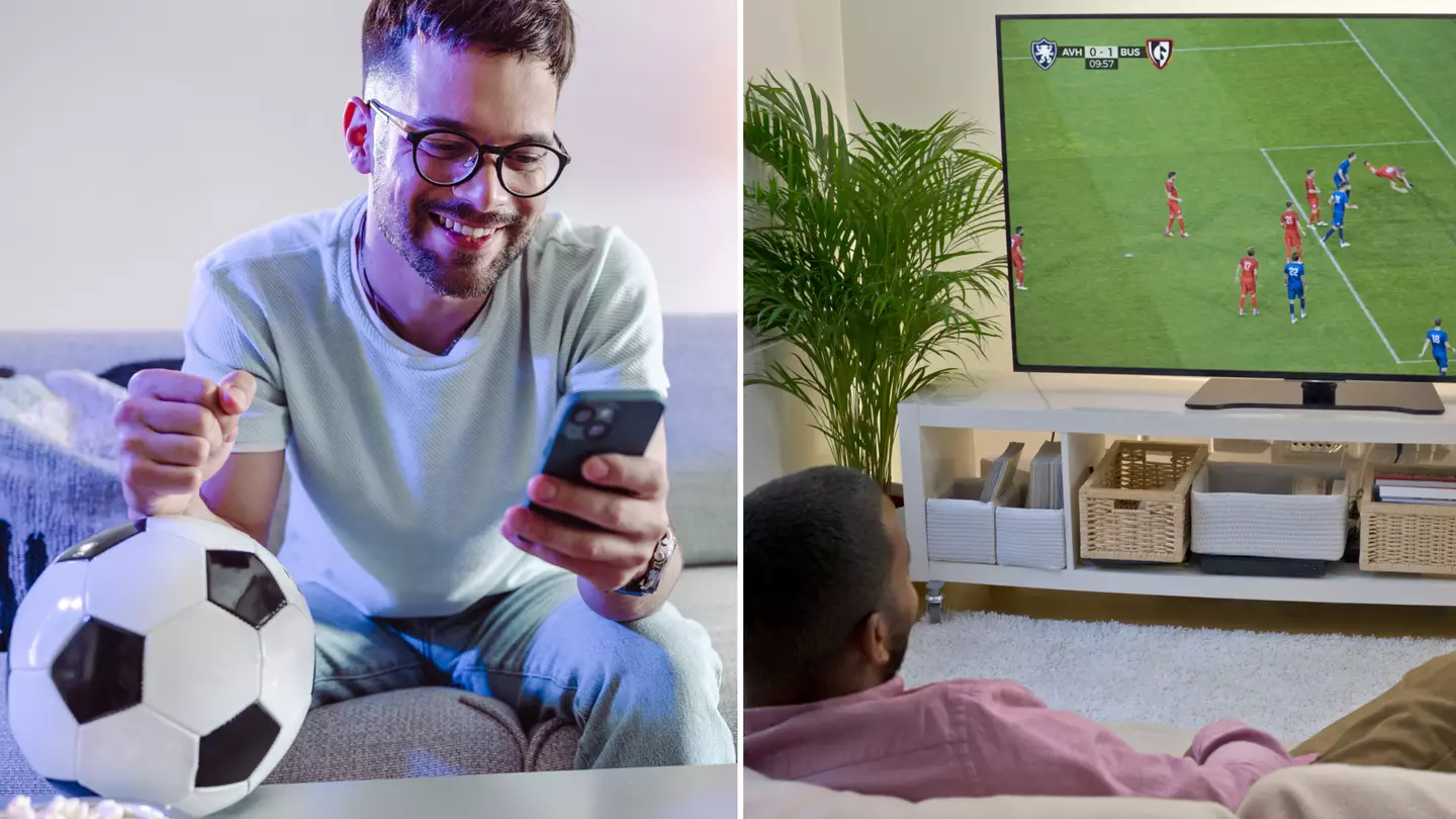 Expert sends warning to fans who use their phone while watching football matches on TV