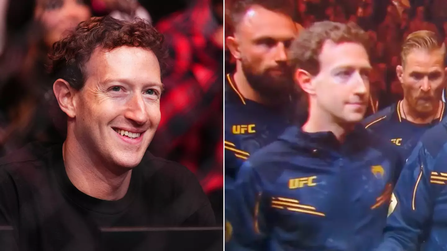 Fans genuinely can't believe what Mark Zuckerberg did before UFC 298's main-event
