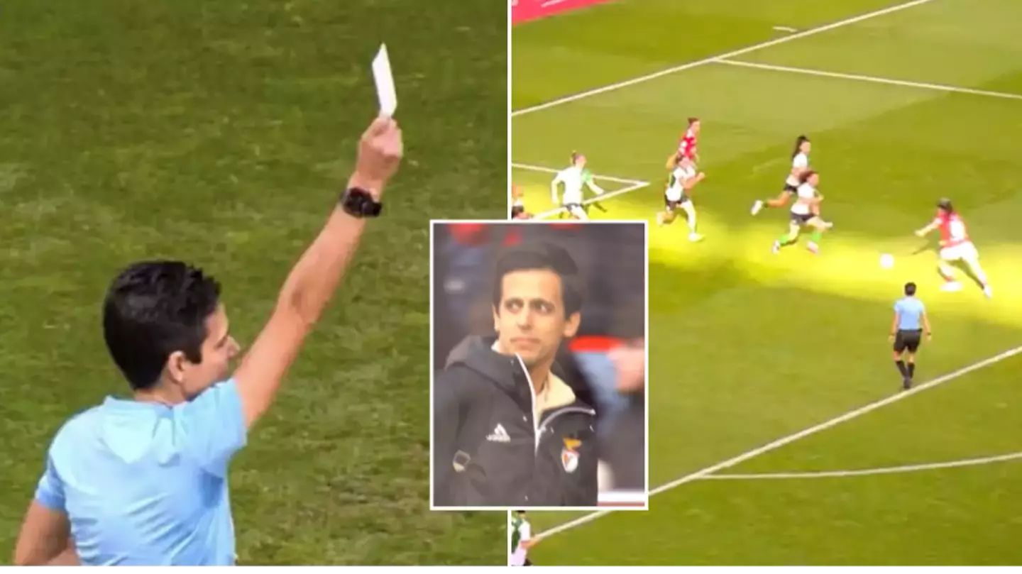 Sporting CP vs Benfica clash included extremely rare white card only seen a handful of times