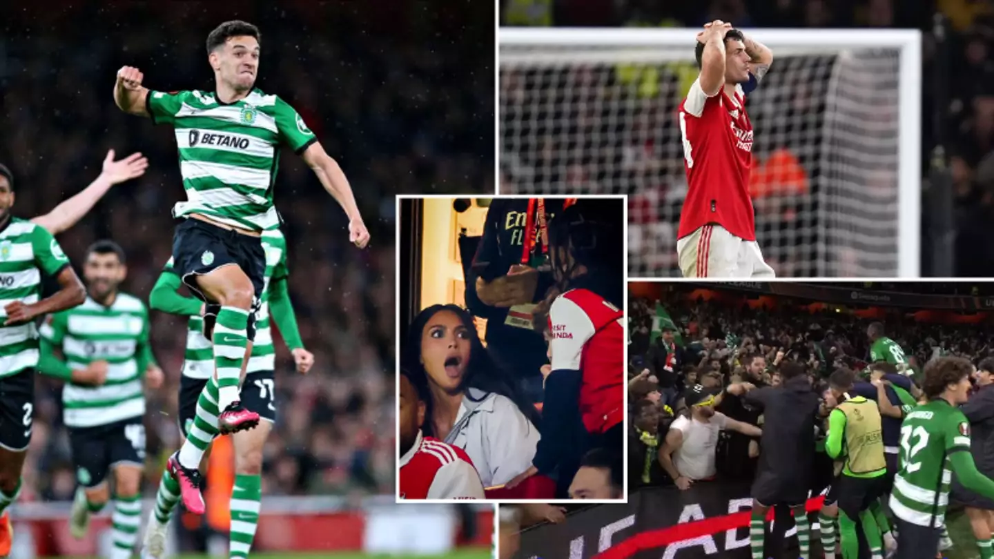 Sporting CP KNOCK Arsenal out of the Europa League after sensational comeback win at the Emirates