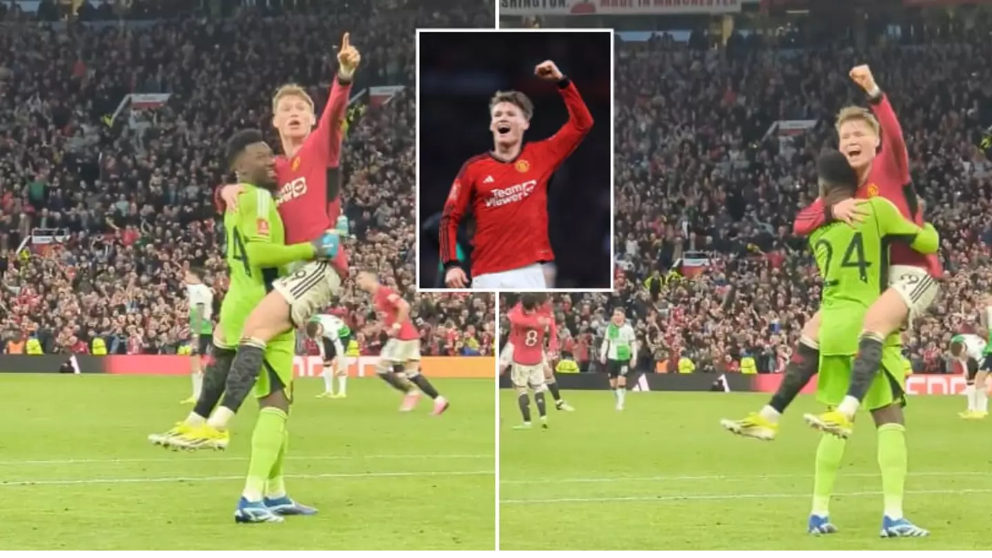 Fans think they know what Scott McTominay said to Liverpool fans straight after full-time whistle