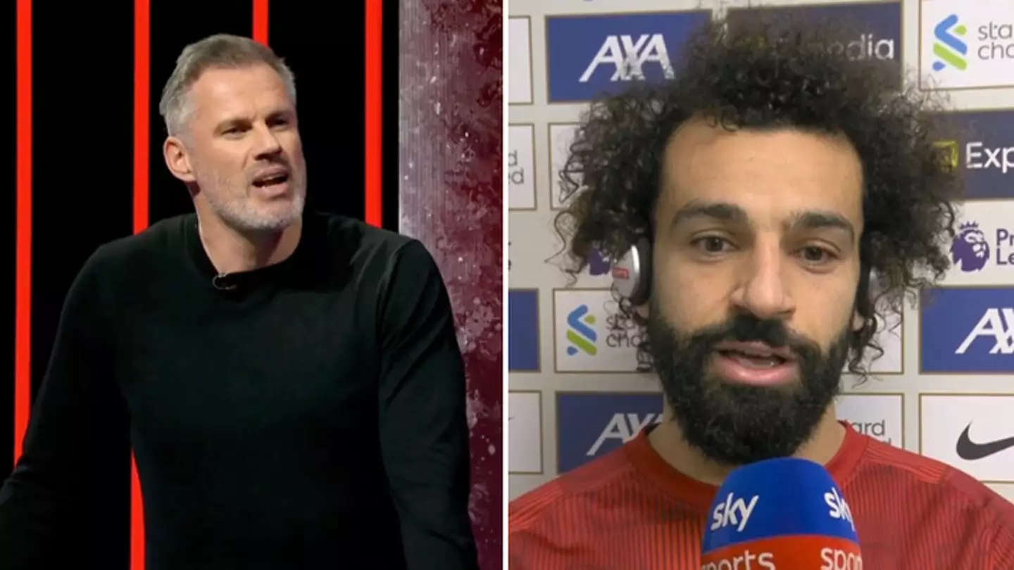 Jamie Carragher accused of 'disrespectful' question to Mohamed Salah after Liverpool beat Newcastle