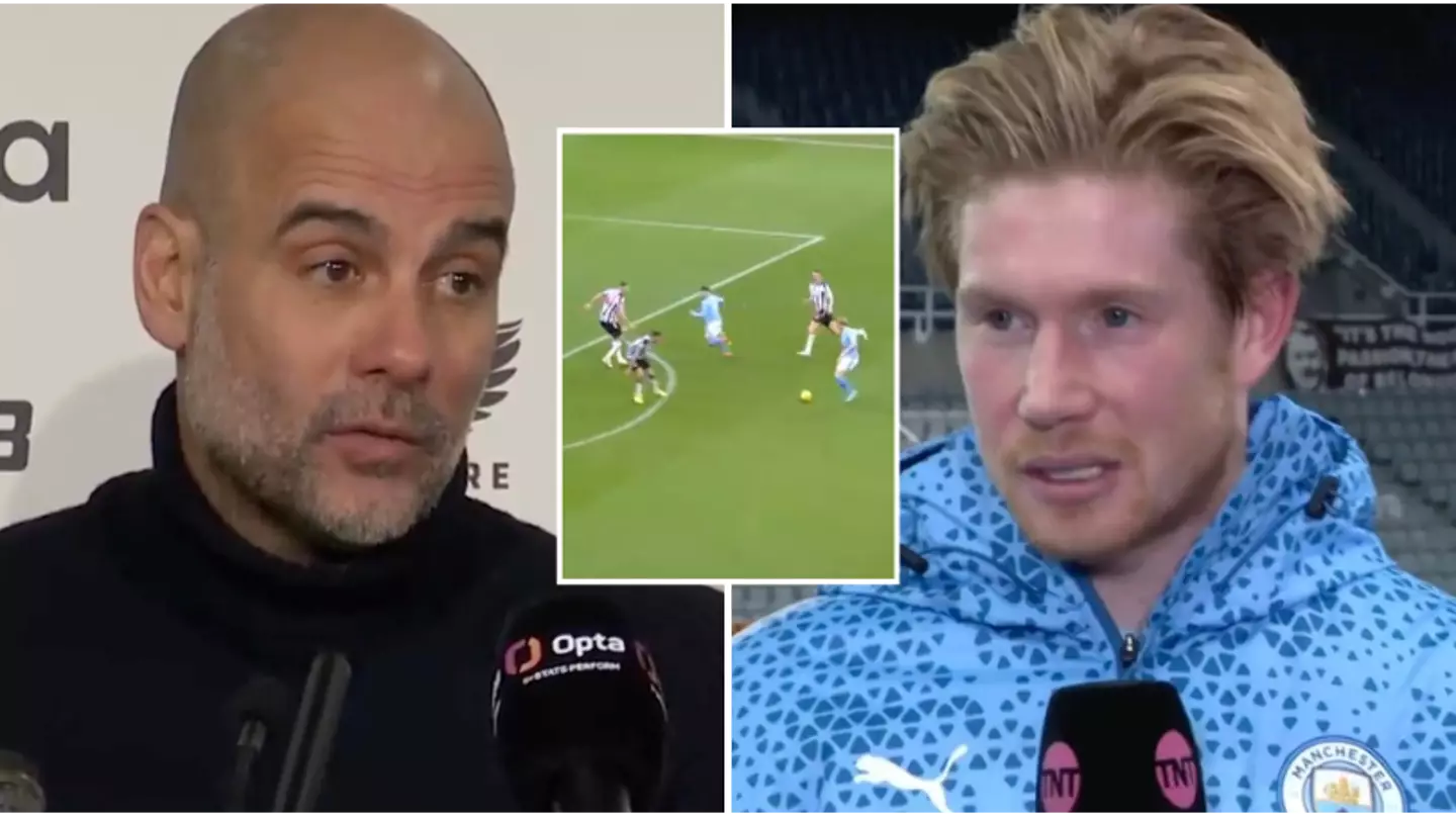 Kevin De Bruyne explaining the exact science behind his goal proves he sees the game differently to all of us
