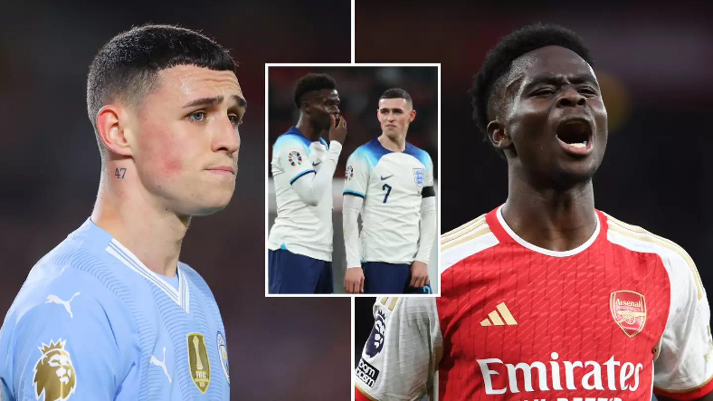 Phil Foden and Bukayo Saka's stats compared prove there's a clear winner between Man City and Arsenal stars