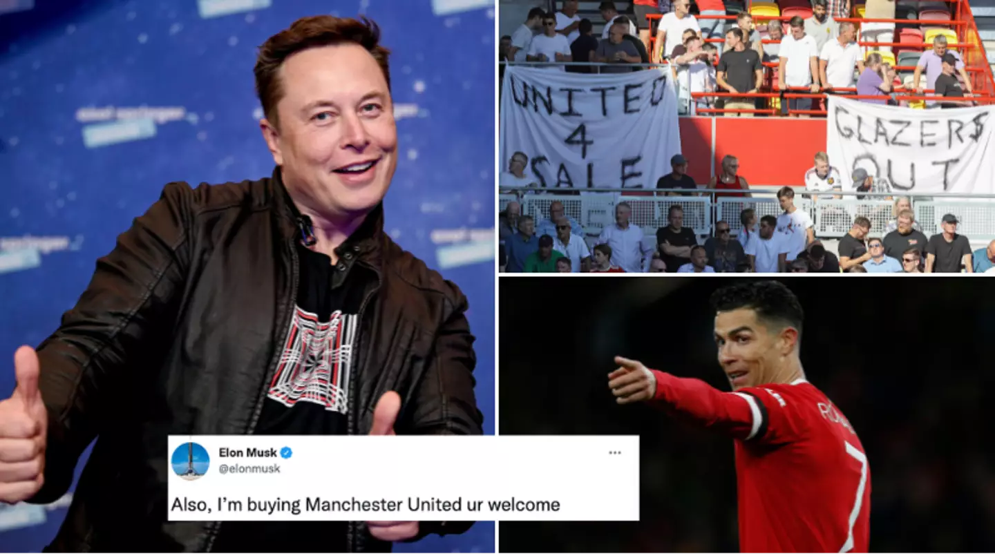 Elon Musk sends fans into meltdown after announcing he's buying Manchester United