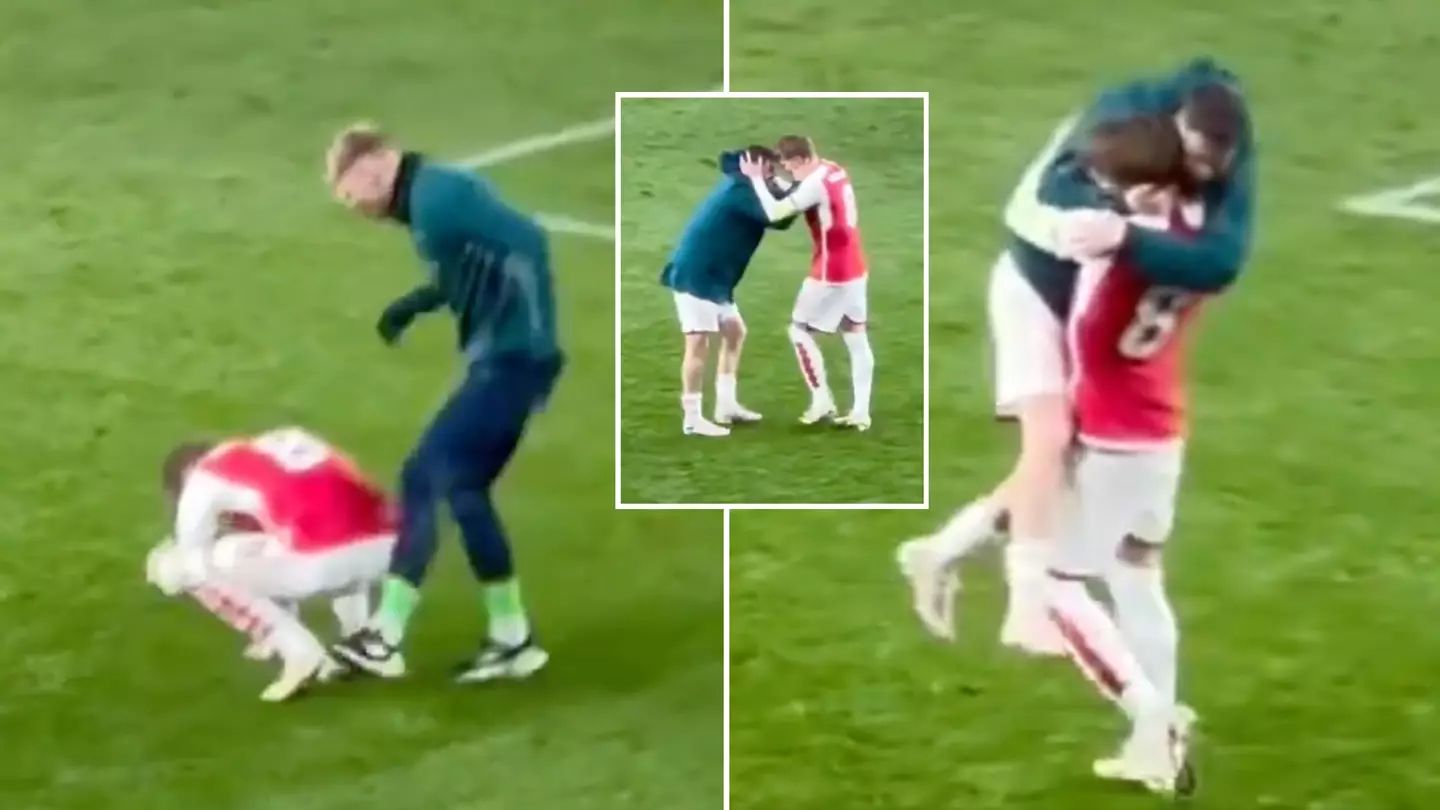 Arsenal players mocked for reaction to Porto victory as Martin Odegaard moment spotted