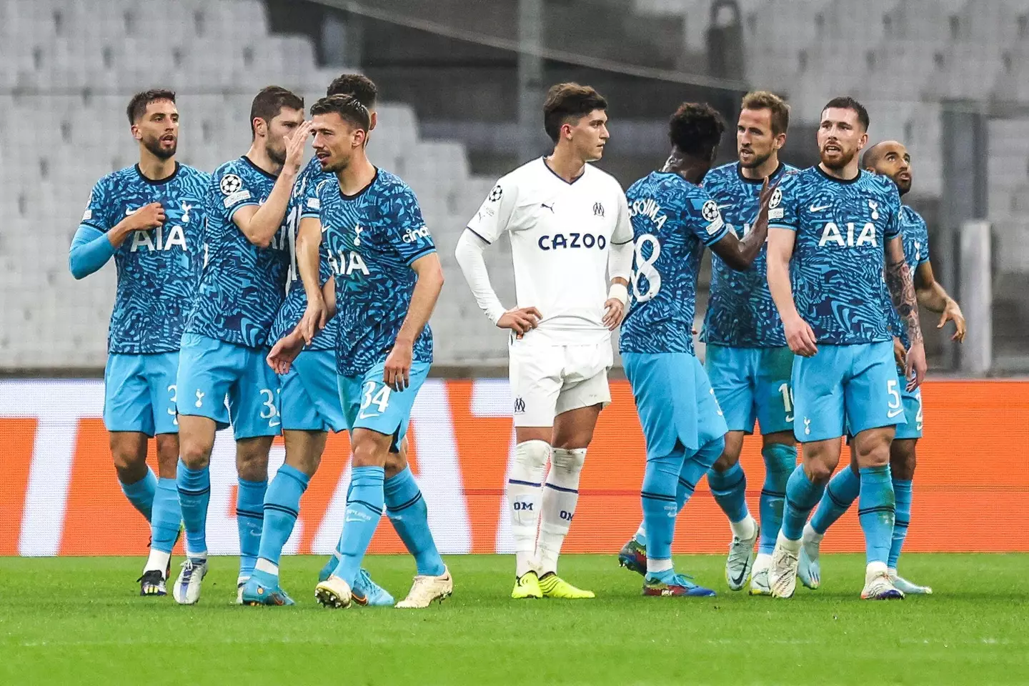 Spurs sealed qualification with victory over Marseille on Tuesday. (Image