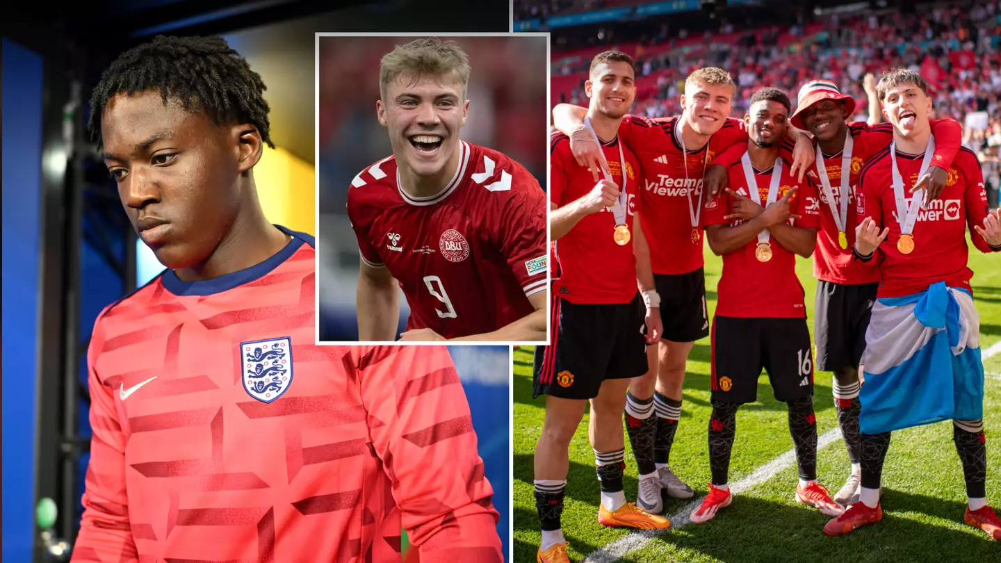 Rasmus Hojlund sends ‘awkward’ message to Kobbie Mainoo after England’s draw with Denmark