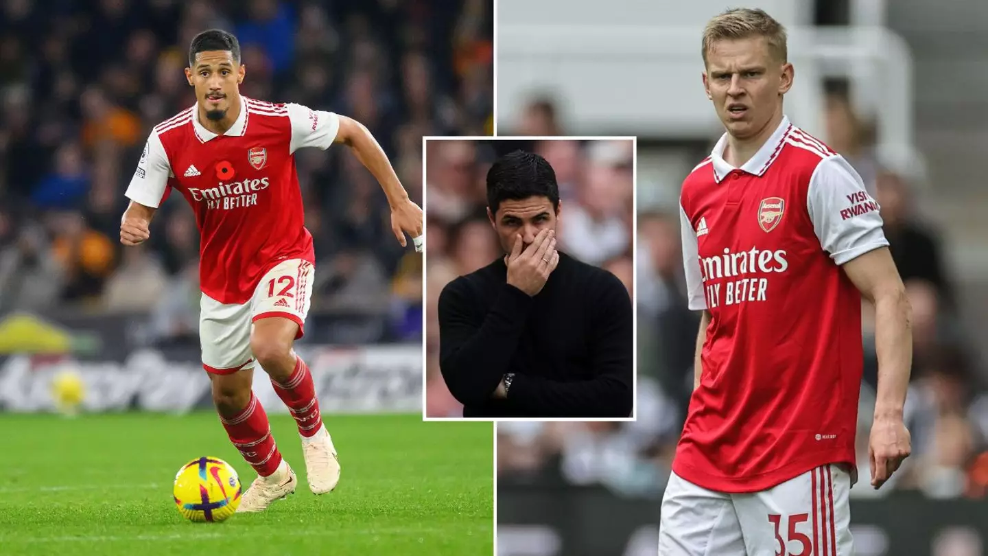 Arsenal suffer title blow with Saliba and Zinchenko ruled out for the season