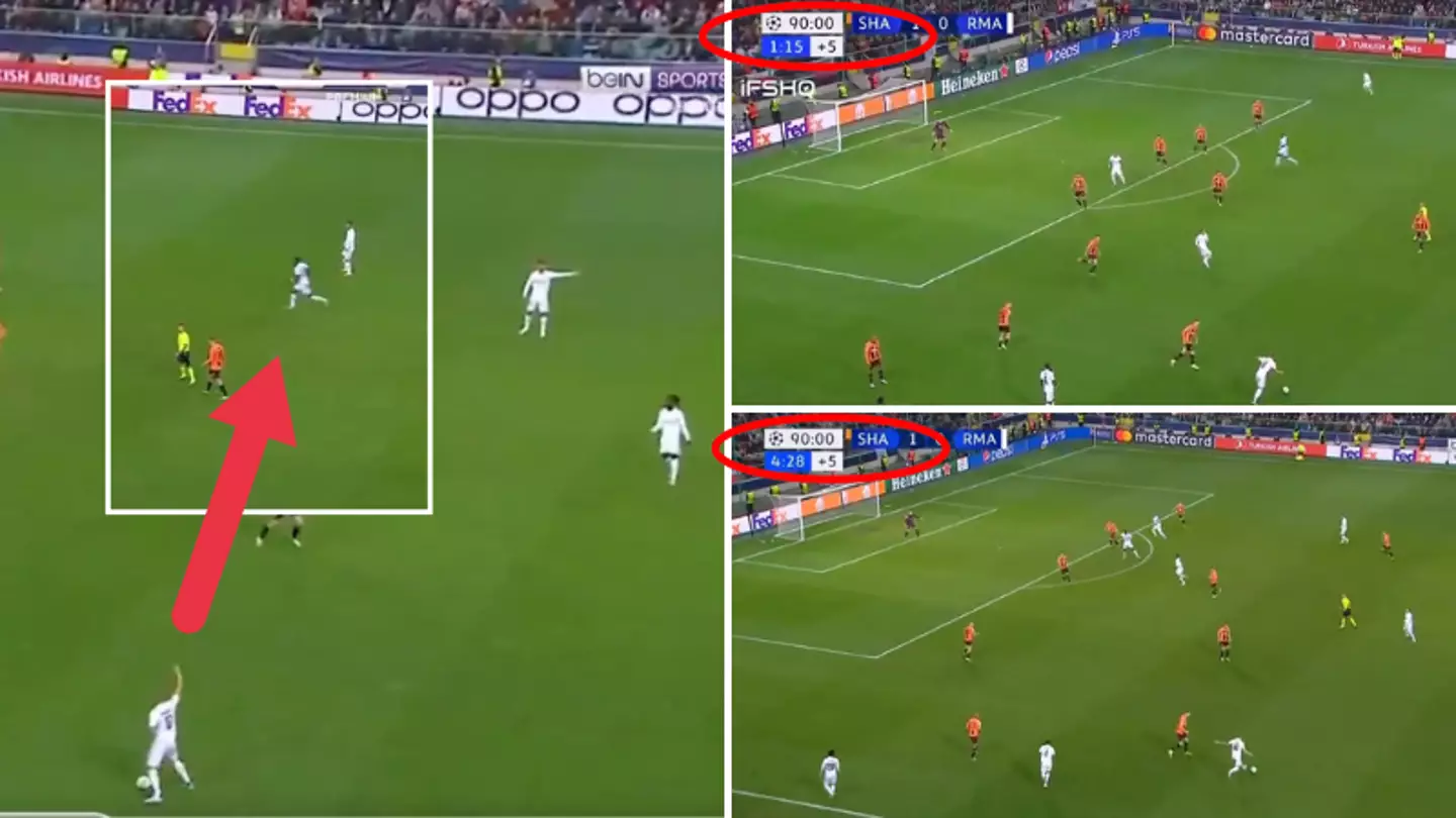 Toni Kroos displayed a 1000 football IQ in stoppage time for Real Madrid against Shakhtar