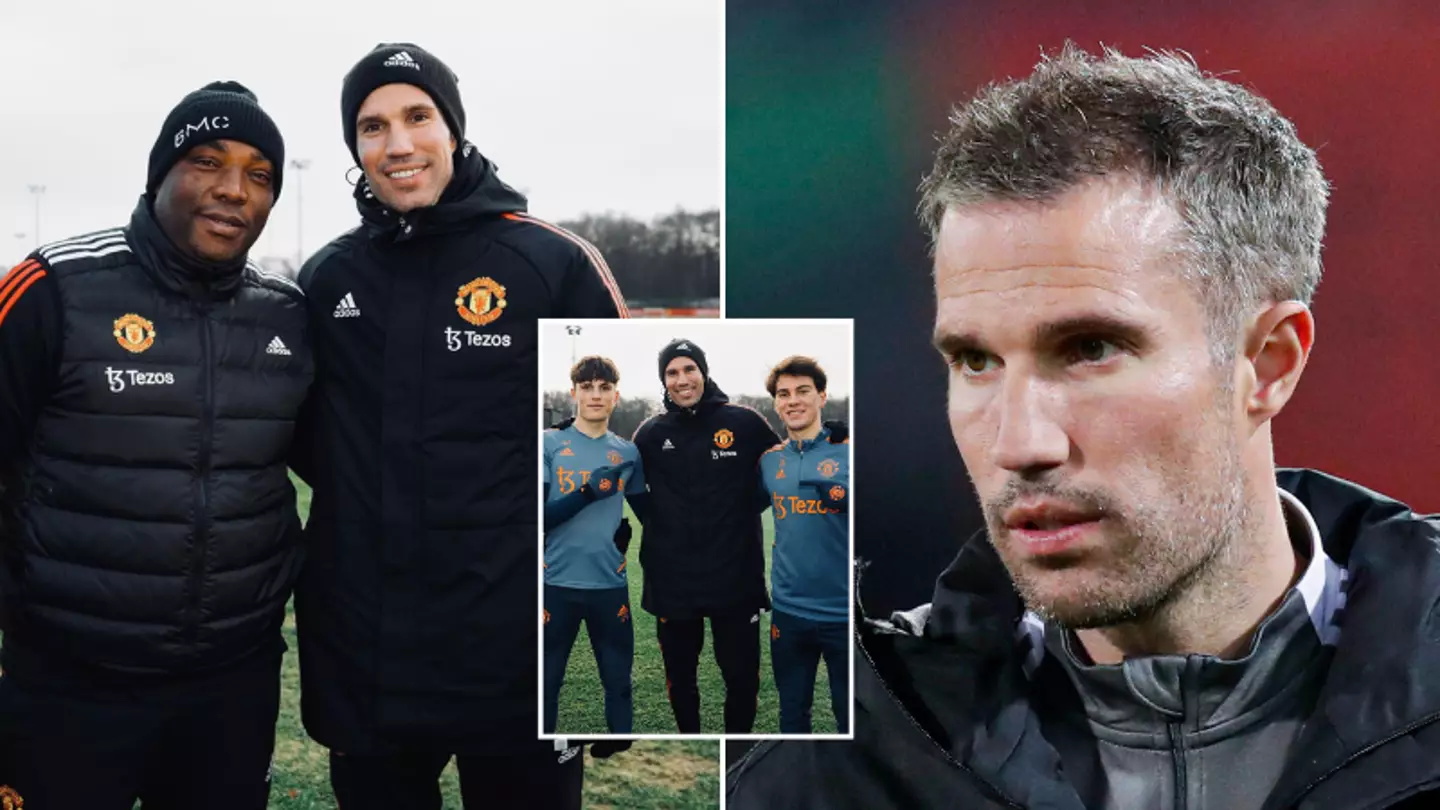 Robin van Persie is back at Manchester United with Erik ten Hag this week, fans are excited