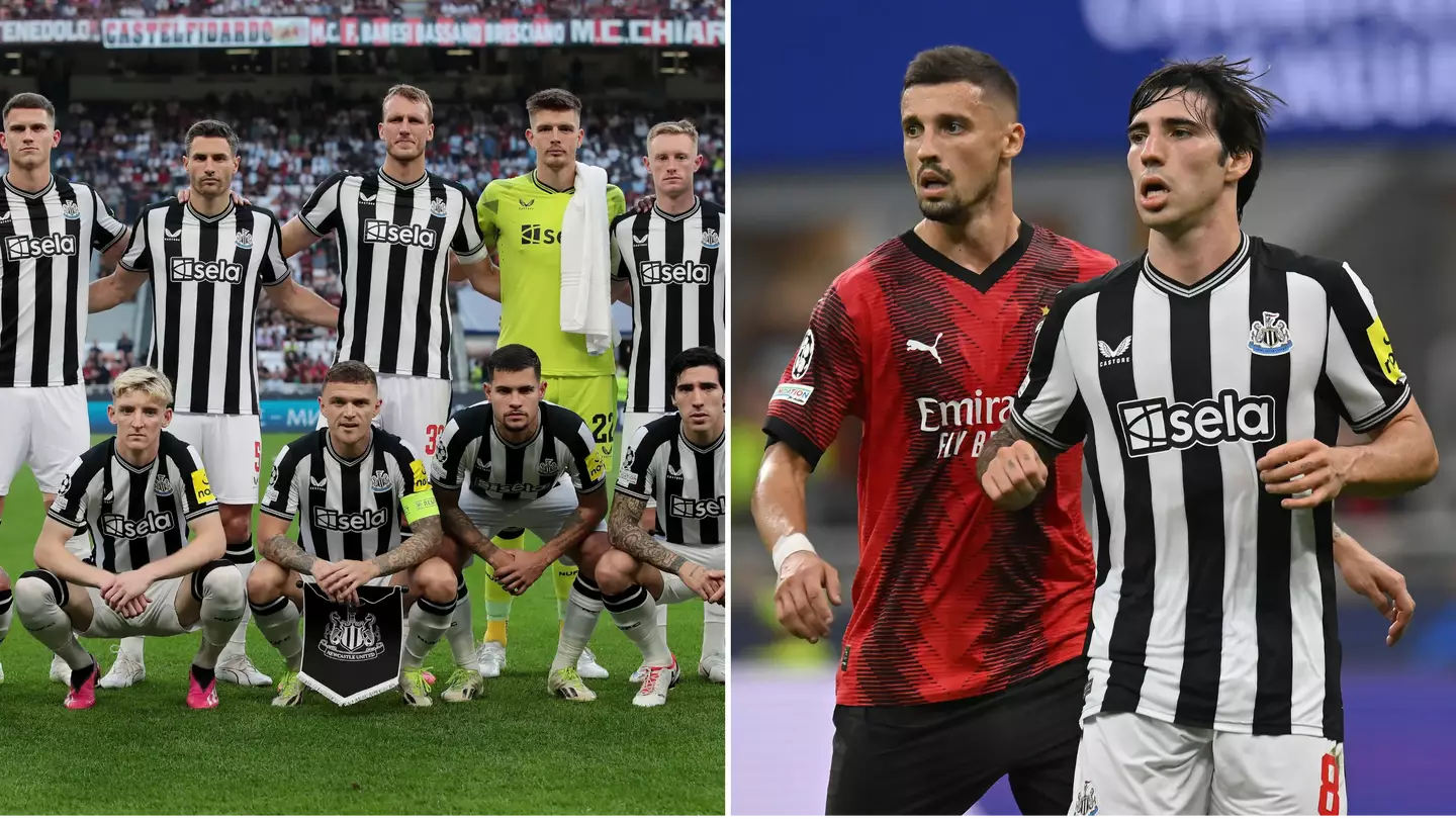 Champions League rule meant Newcastle were forced to change their kit for game vs AC Milan