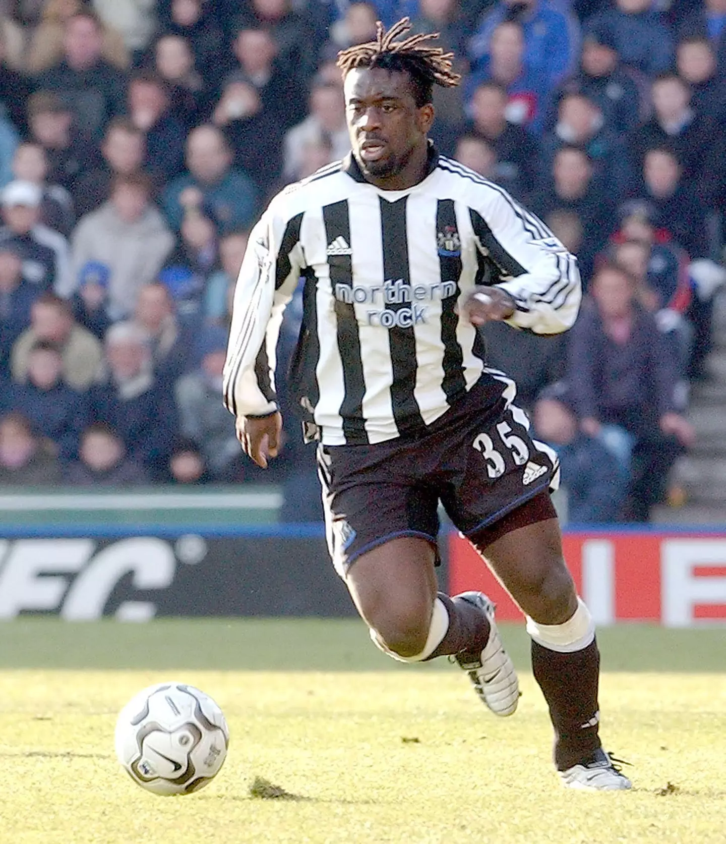 Olivier Bernard played for Newcastle for five years (Image: Alamy)