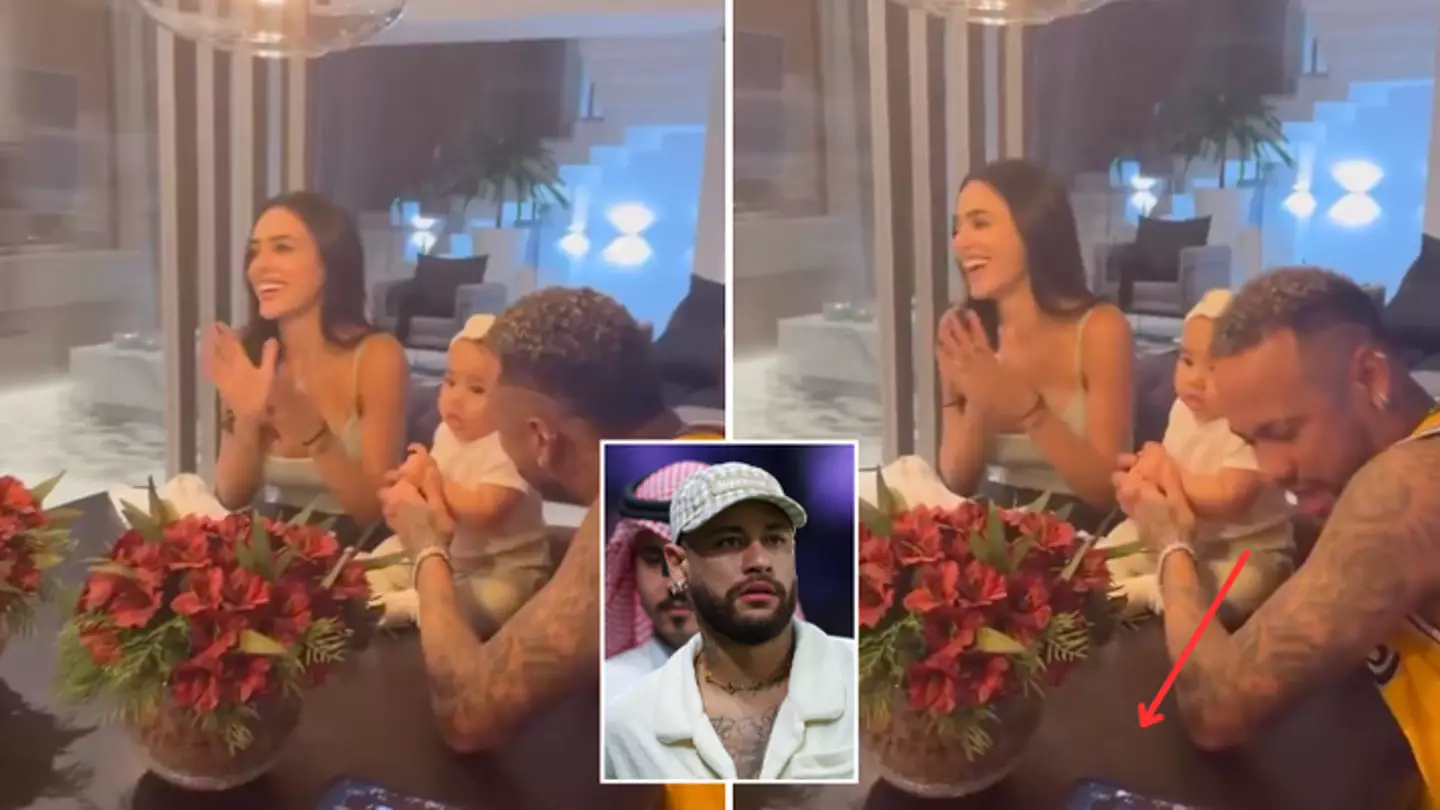 Fans stunned after seeing what Neymar was doing during his daughter’s birthday party