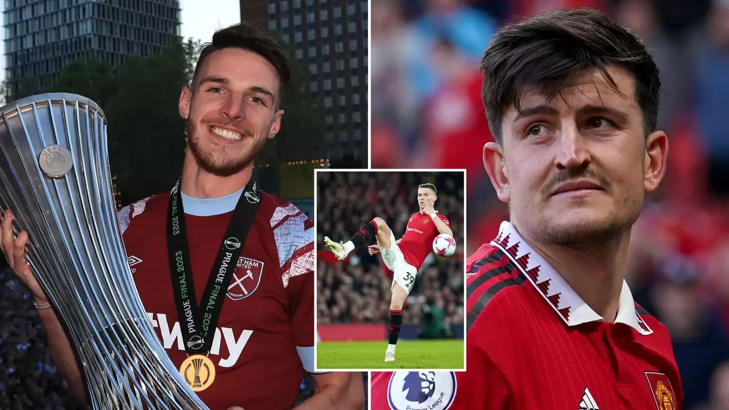 Man Utd 'set to offer Harry Maguire or Scott McTominay' in player-plus-cash deal for Declan Rice