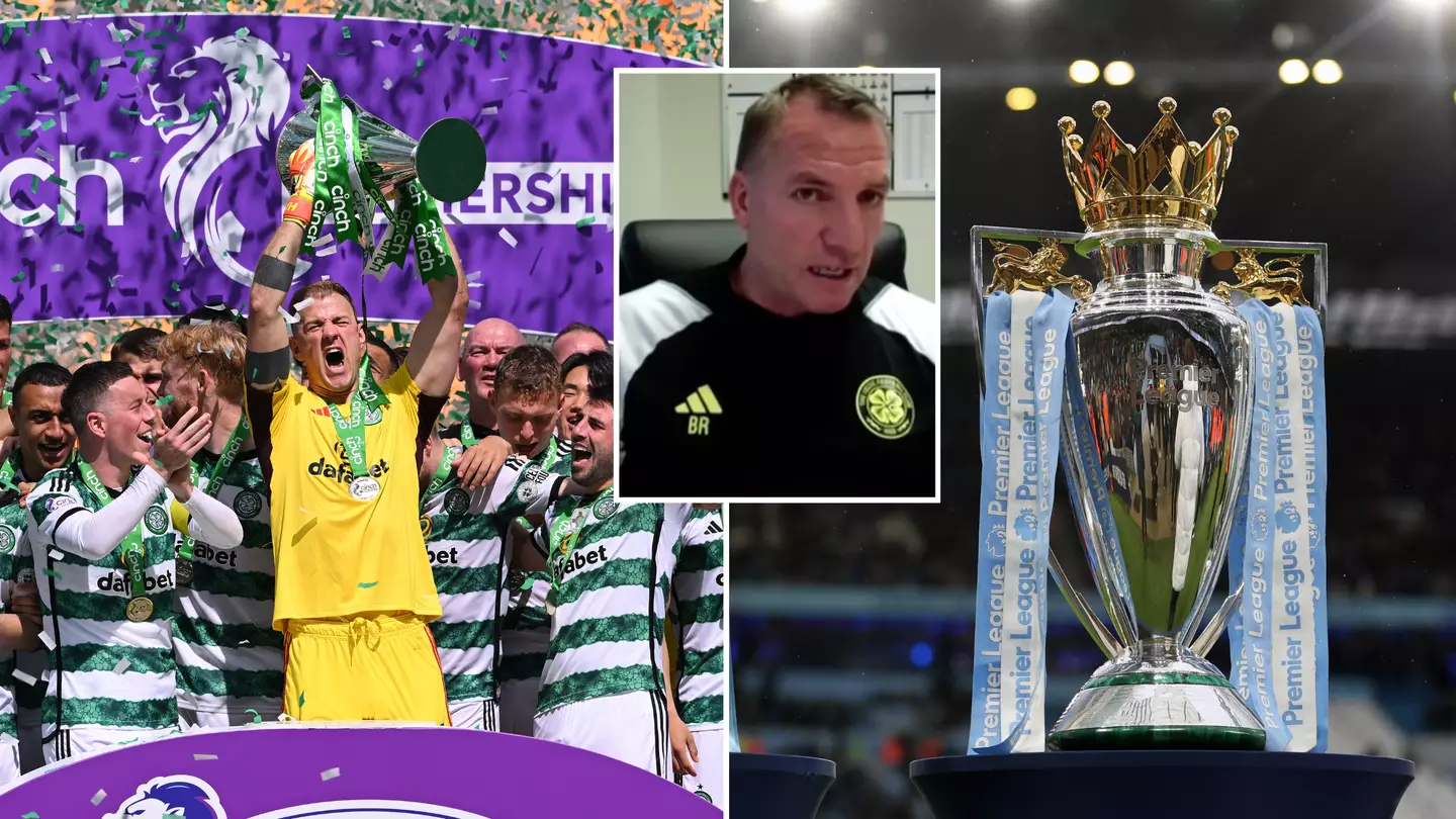 Fans stunned as Brendan Rodgers makes shock claim over where Celtic would finish in the Premier League
