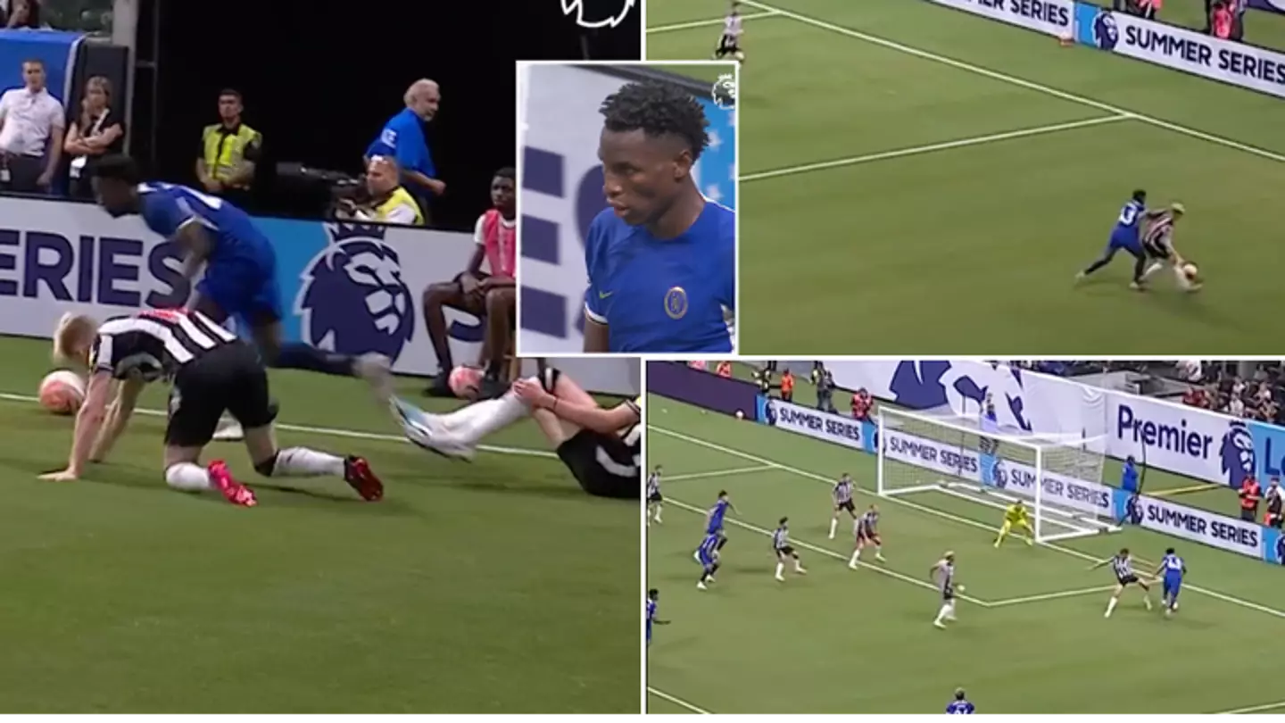 Chelsea fans think their striker crisis is over as incredible Nicolas Jackson skill goes viral