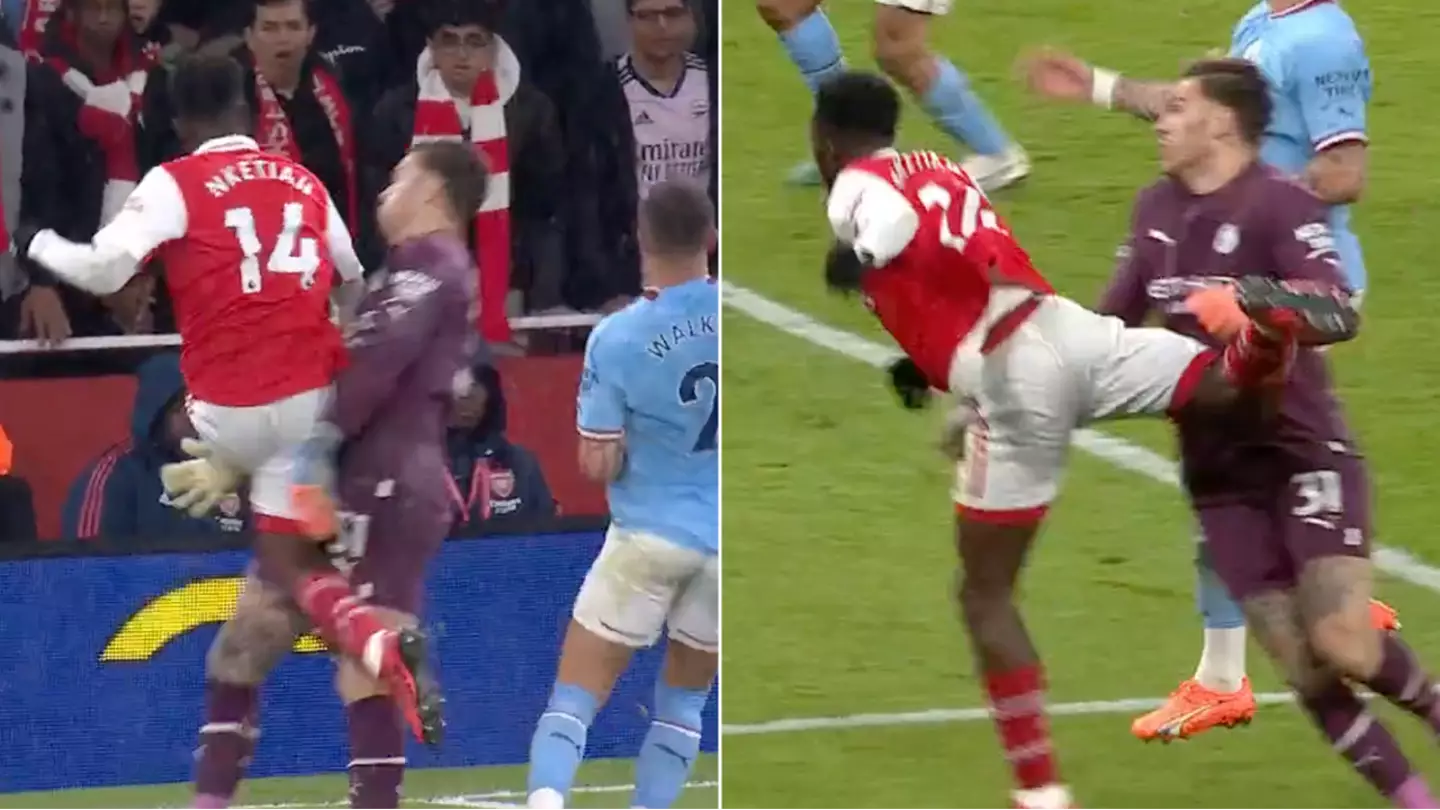 The reason why Ederson wasn't sent off against Arsenal after key penalty decision