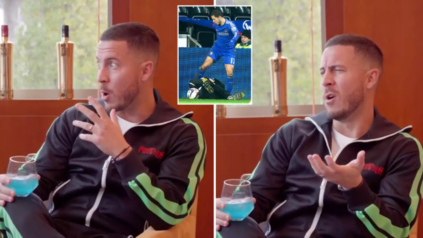Eden Hazard reveals how his family reacted to him kicking Charlie Morgan