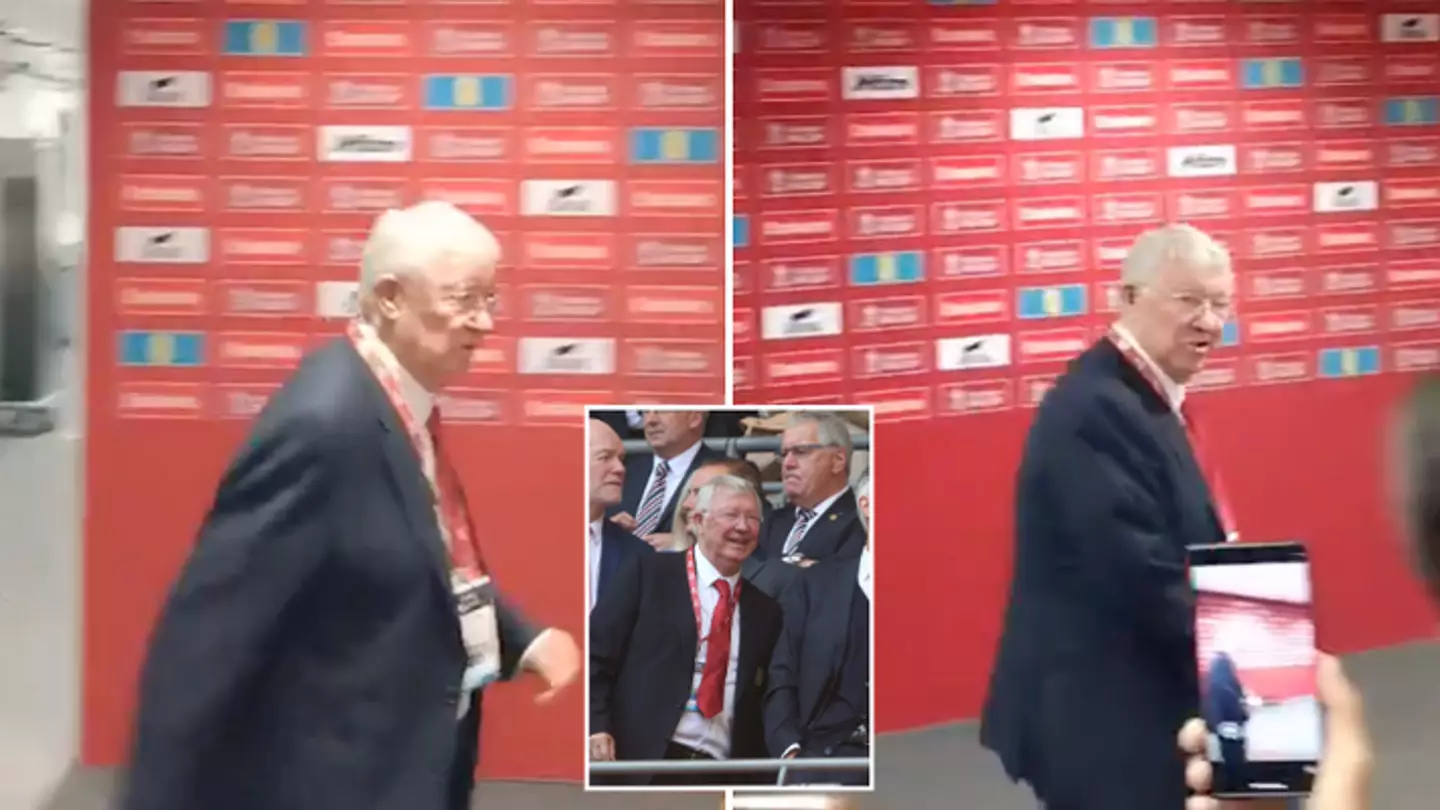 Sir Alex Ferguson’s brilliant response after being asked for an interview following Man Utd’s FA Cup win