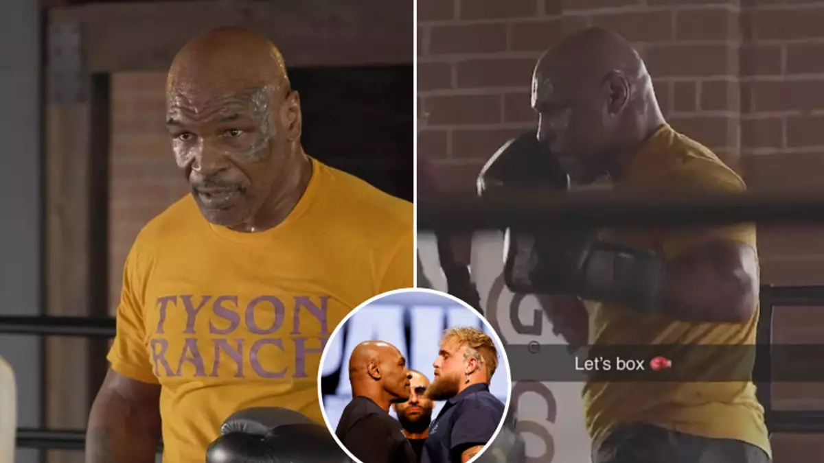 Mike Tyson officially returns to training after postponed Jake Paul fight and the footage speaks volumes