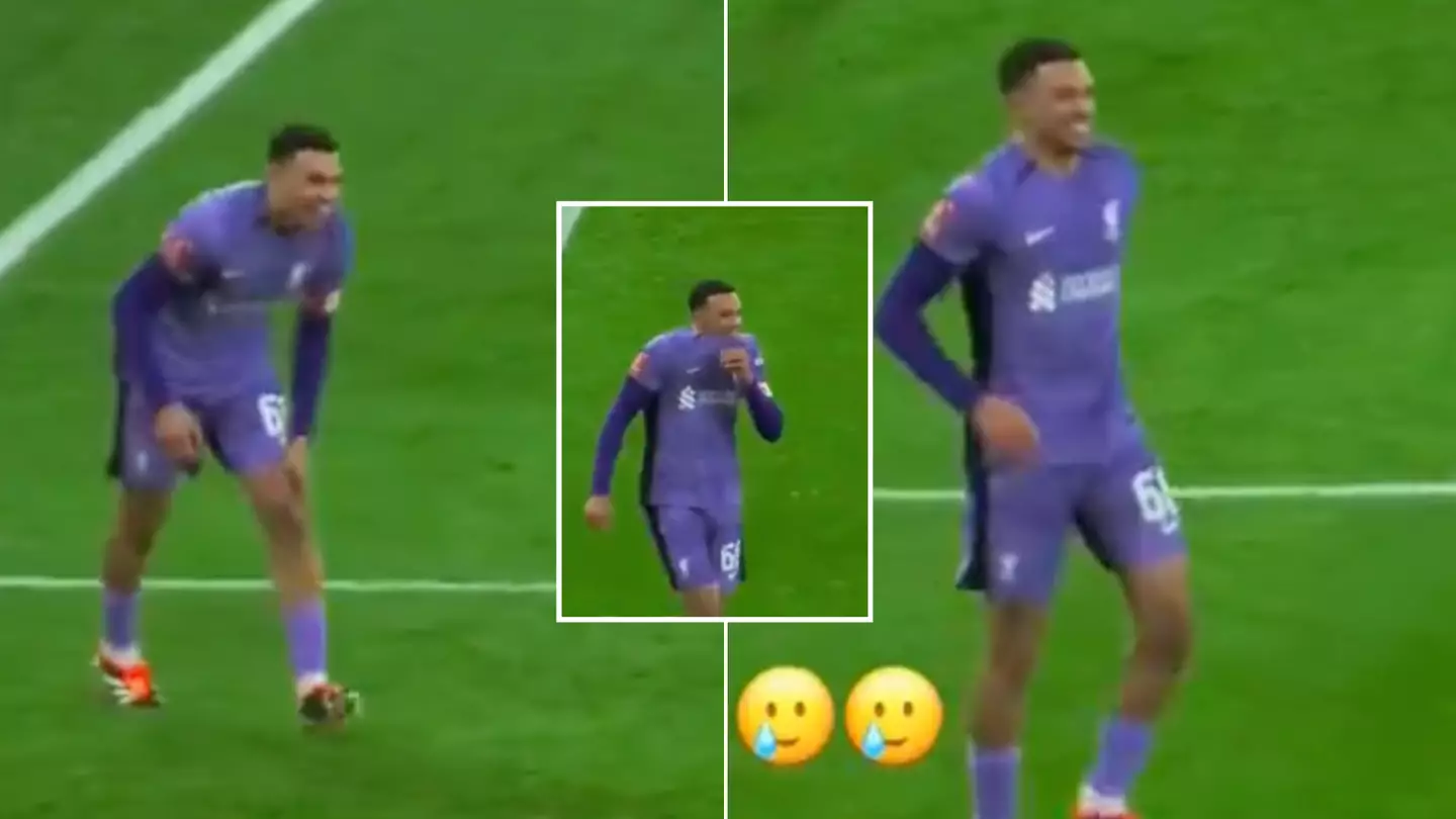 Unseen footage of Trent Alexander-Arnold injury emerges from Liverpool's win over Arsenal