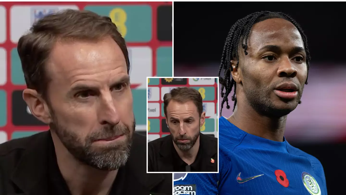 Gareth Southgate asked if Raheem Sterling has 'upset' him after Chelsea star's latest England snub