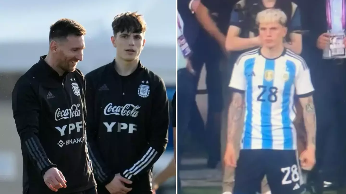 Manchester United fans think they know why Alejandro Garnacho is wearing 28 for Argentina