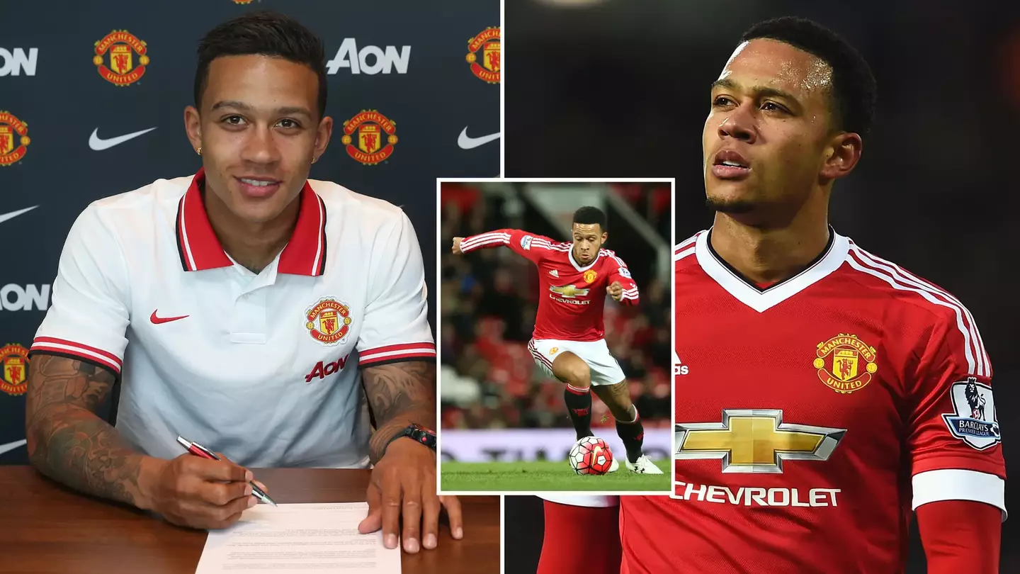 Former Manchester United flop Memphis Depay once had his contract leaked online