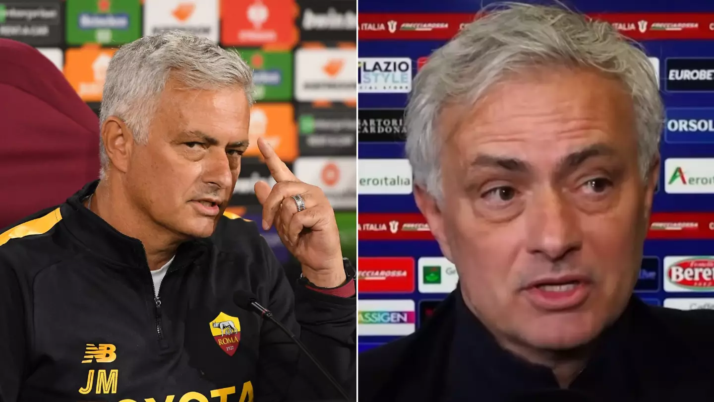 Jose Mourinho responds in trademark fashion with passionate rant after Lazio defeat