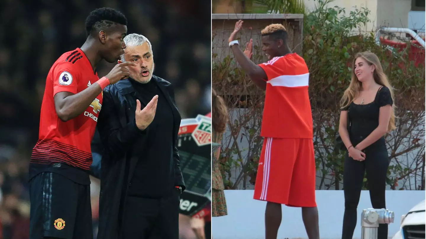 Paul Pogba revealed a photograph sent by Jose Mourinho was the beginning of the end of their relationship