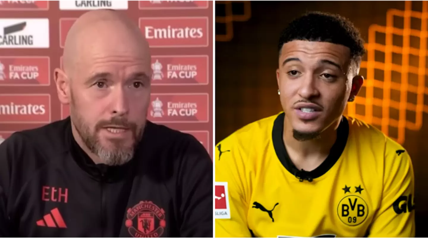 What Erik ten Hag said to Jadon Sancho in 'clear the air' meeting finally revealed