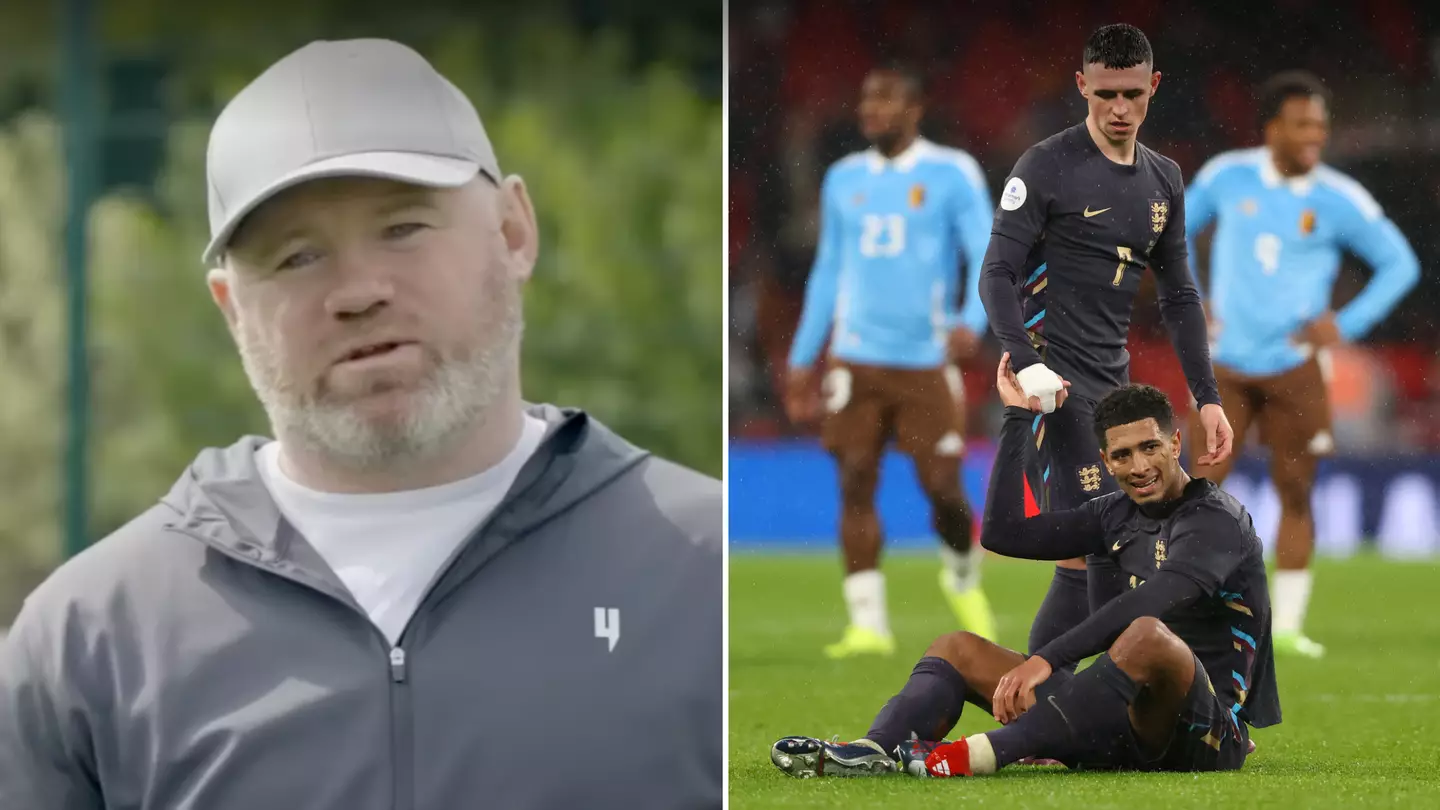 Wayne Rooney snubs Jude Bellingham and Phil Foden when naming England's two 'most important' players