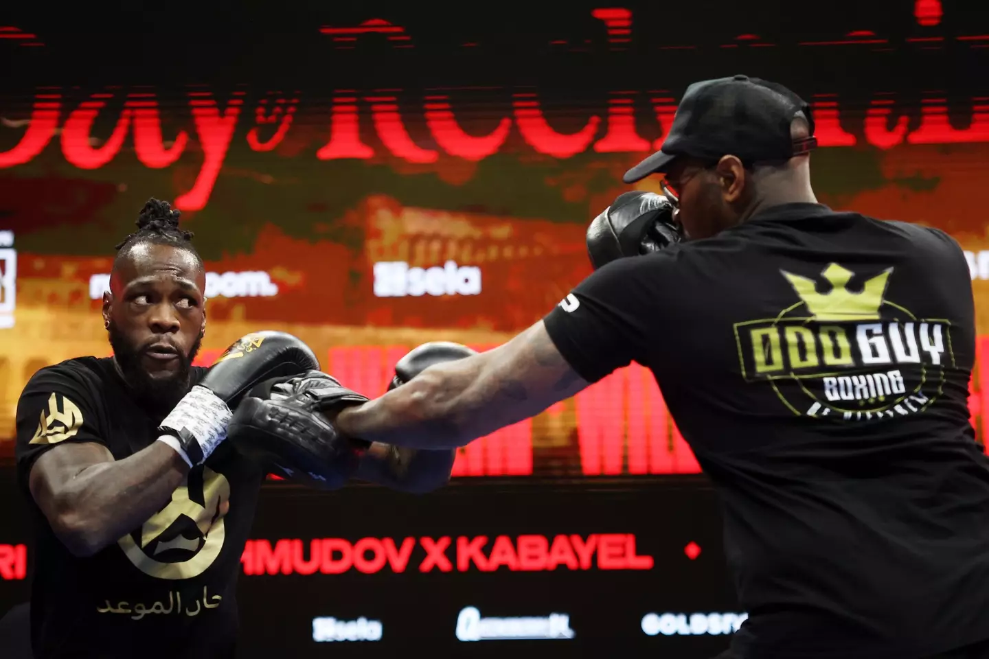 Malik Scott trains heavyweight boxer Deontay Wilder (Getty)