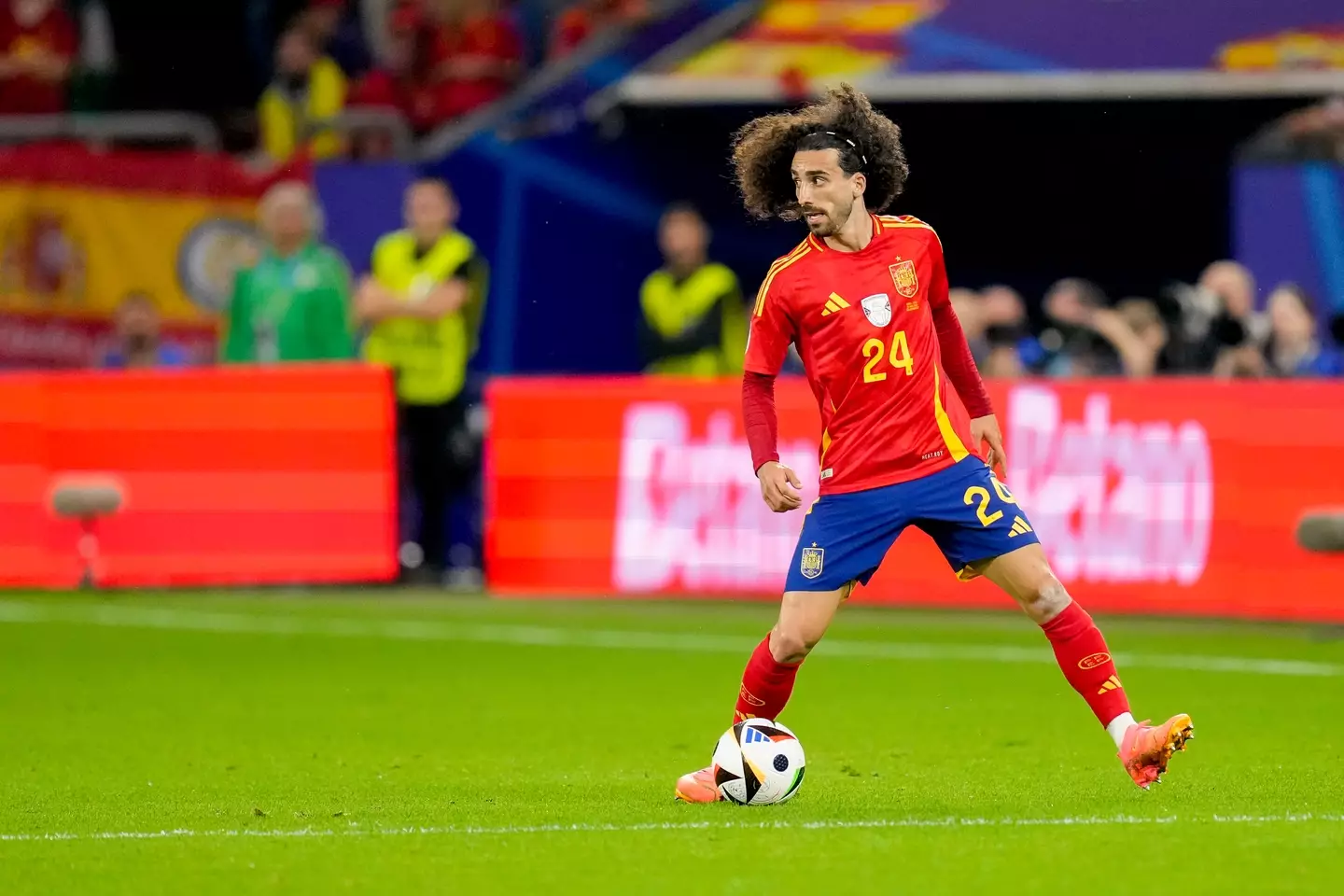 Marc Cucurella has impressed for Spain. [