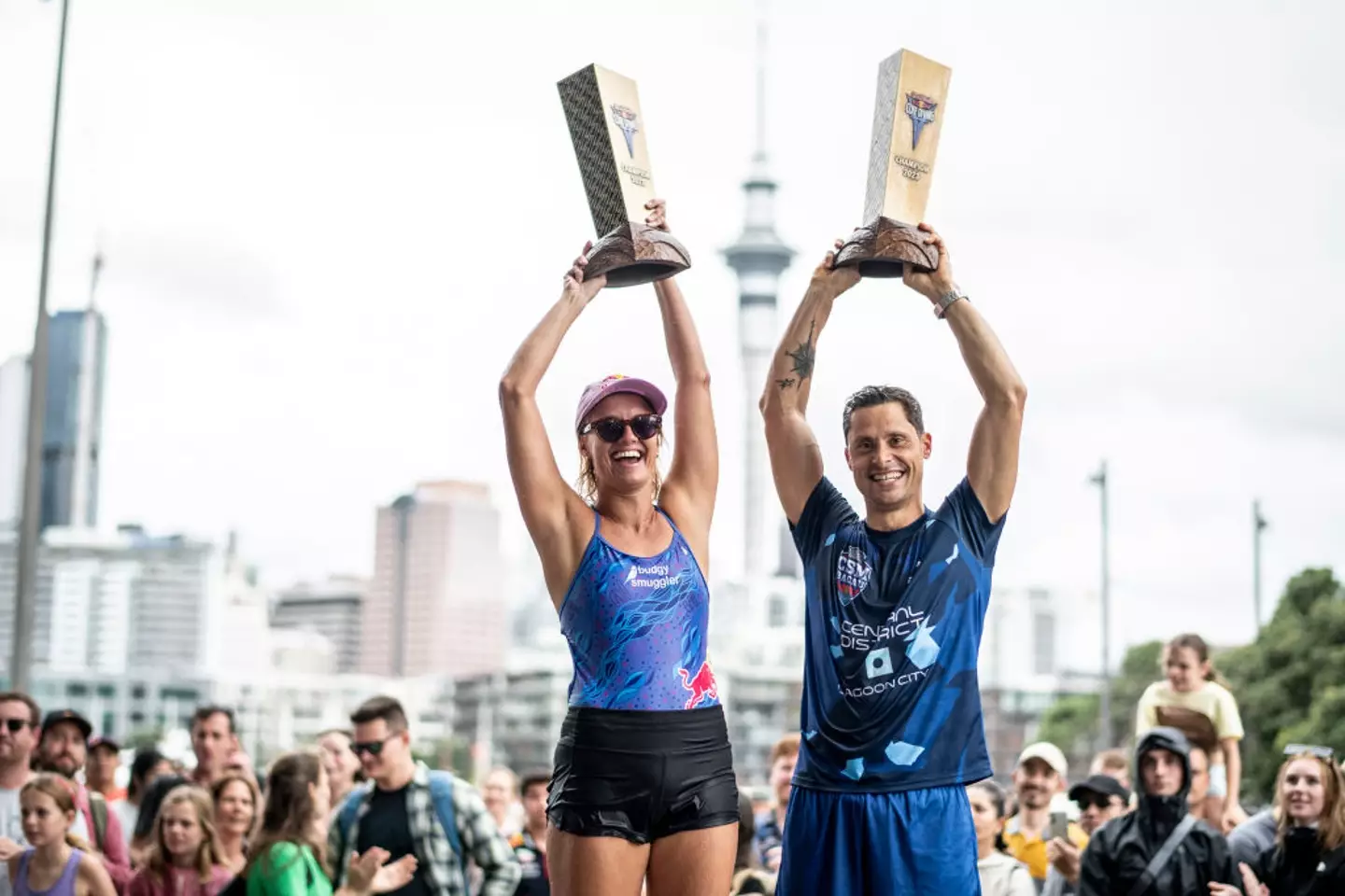 Rhiannnon Iffland and Constantin Popovici were crowned 2023 Champions in Auckland. (Image: Getty)