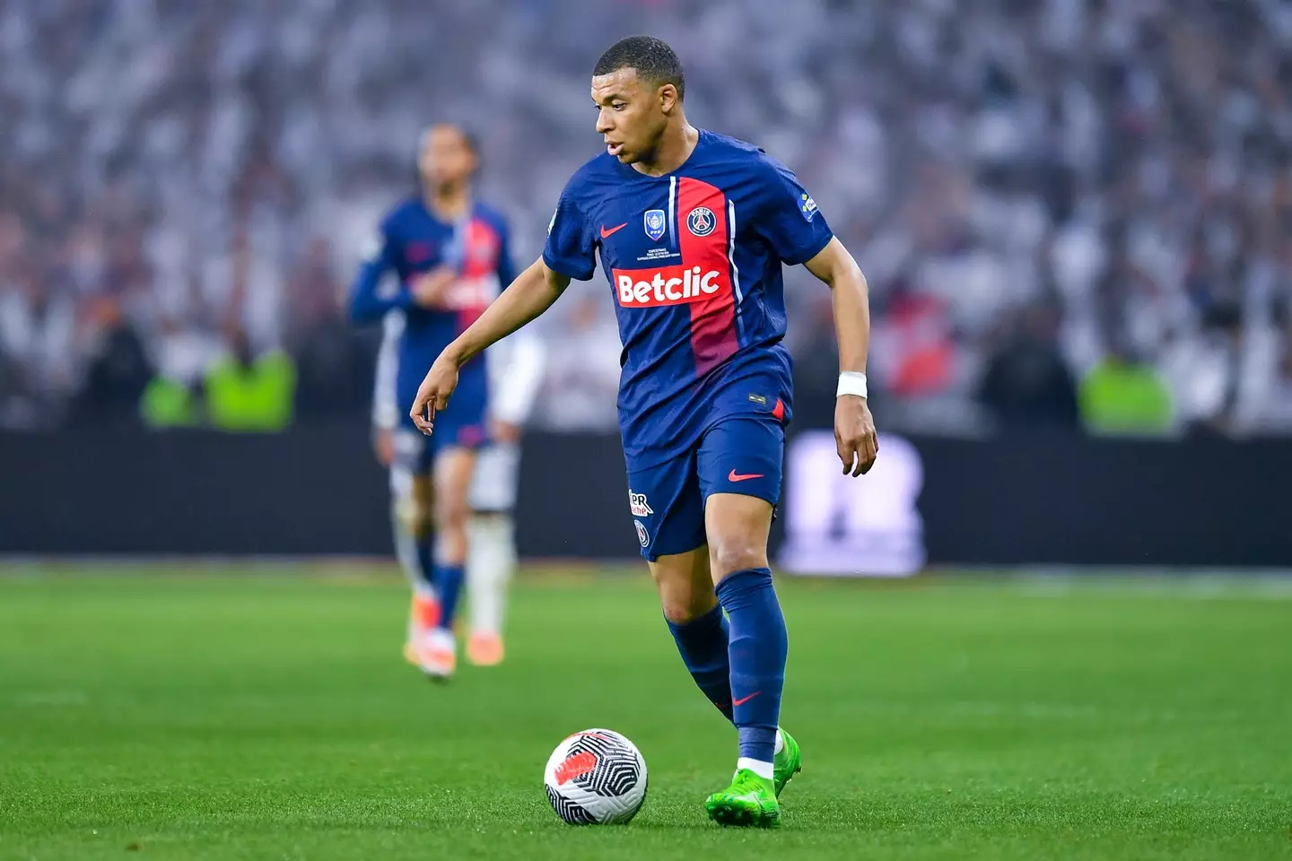 Mbappe announced his departure from PSG (Getty)