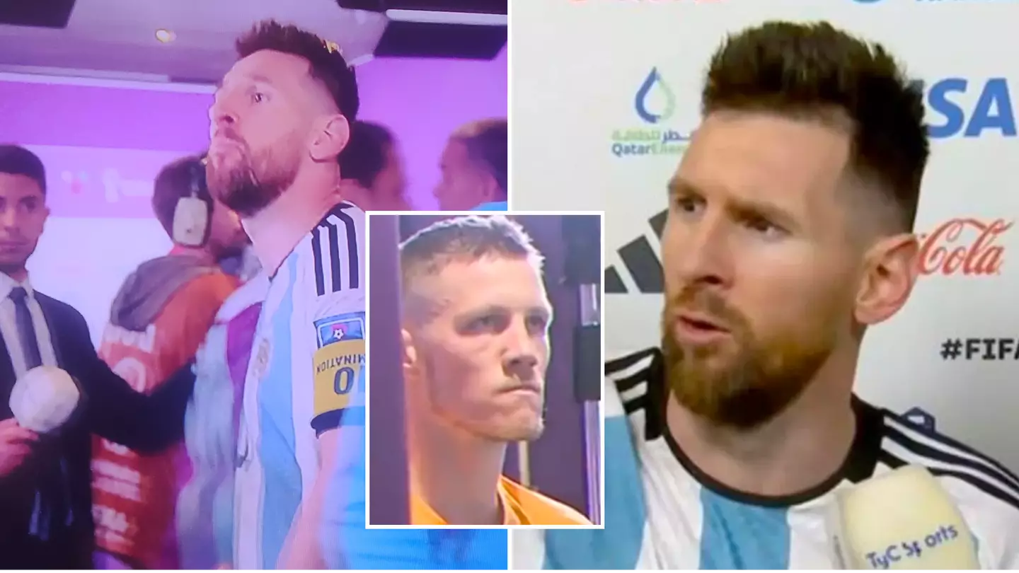 New footage shows what Lionel Messi really did to Wout Weghorst after furious World Cup altercation