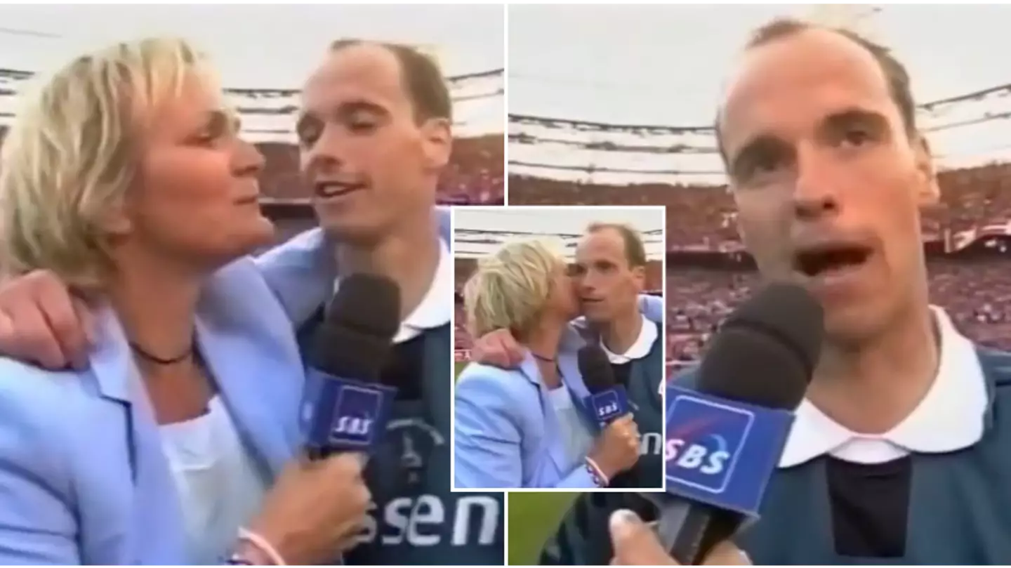 Erik ten Hag's post-match interview after FC Twente won the KNVB Cup in 2001 is going viral