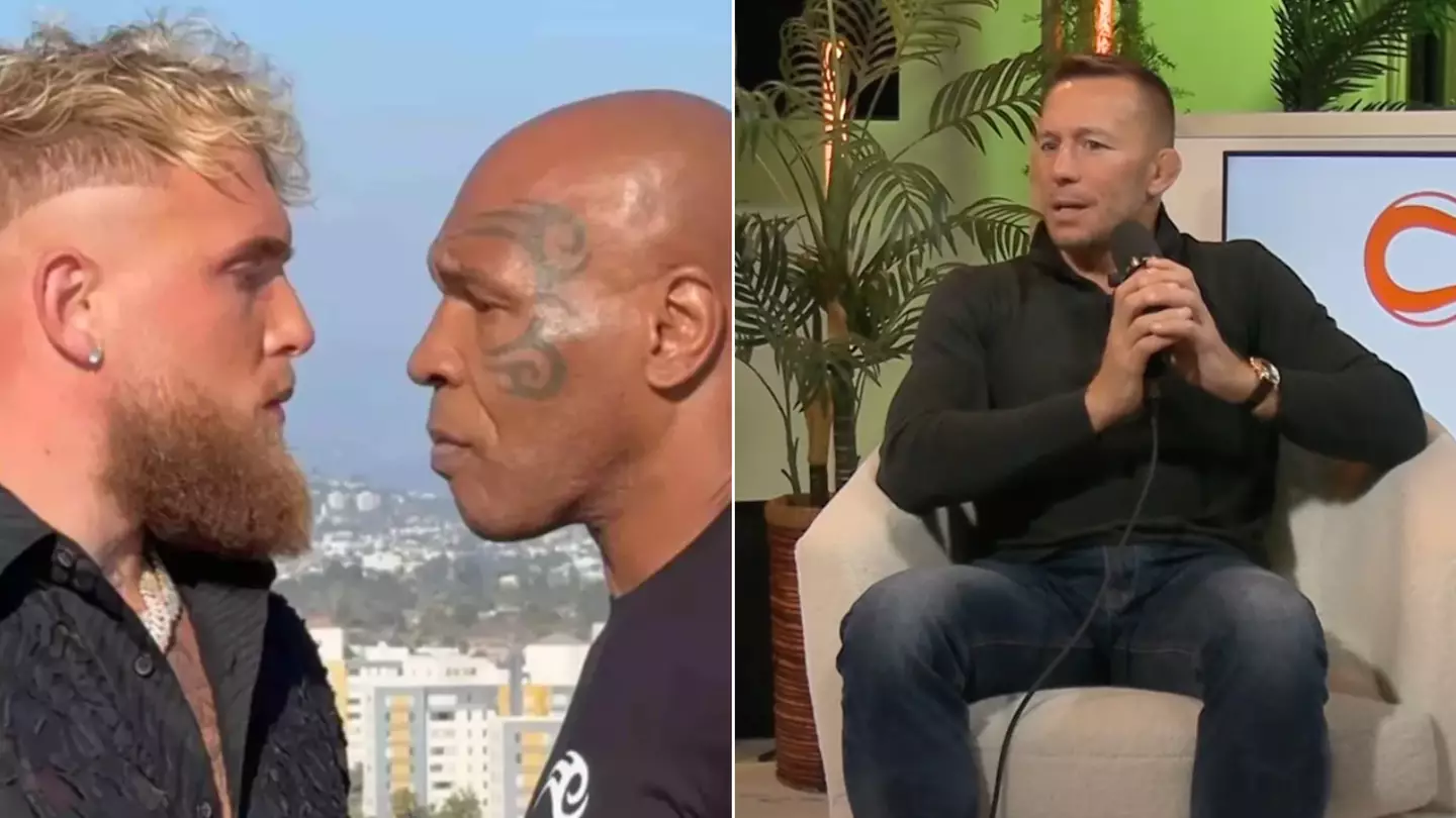 UFC legend Georges St-Pierre makes feelings clear on controversial Mike Tyson vs Jake Paul fight
