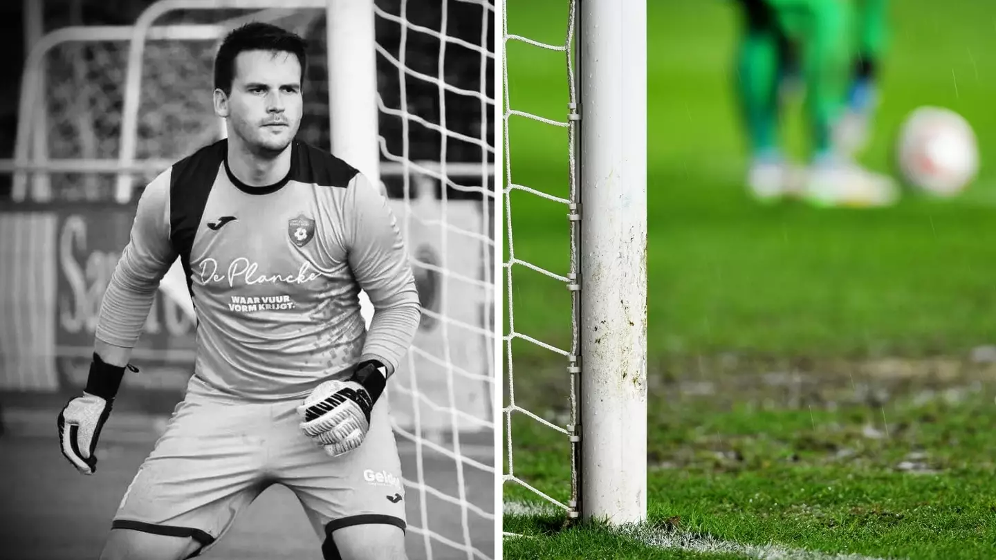 Goalkeeper pronounced dead after suddenly collapsing on field following penalty save