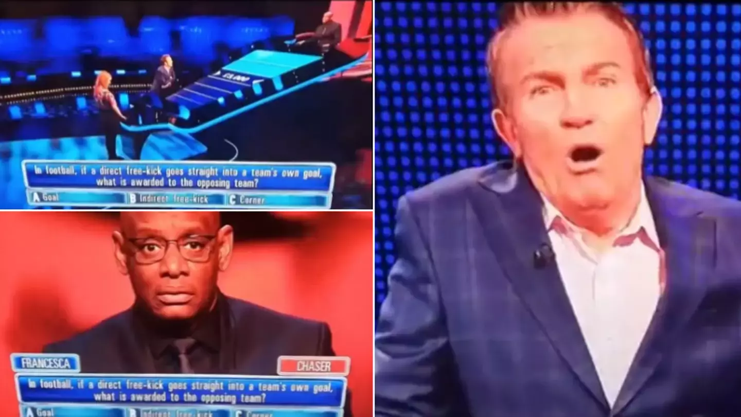 Fans left confused by football rule question on The Chase, Bradley Walsh couldn't believe the answer