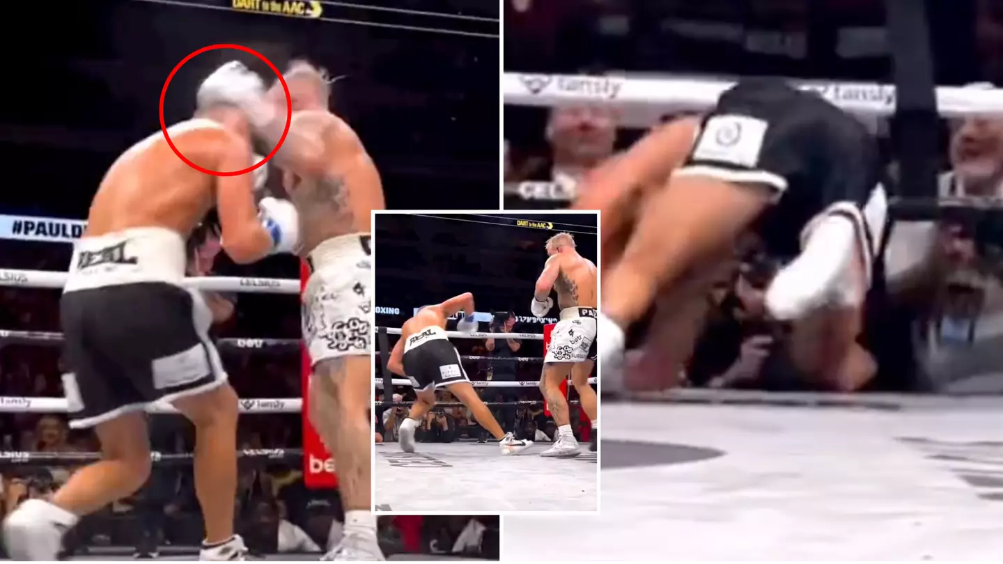 Fans make "rigged" claims after Jake Paul's controversial Nate Diaz knockdown