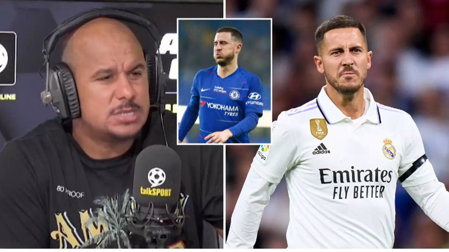 Gabby Agbonlahor tells Eden Hazard to retire and calls him 'one of the biggest flops in Real Madrid's history.'