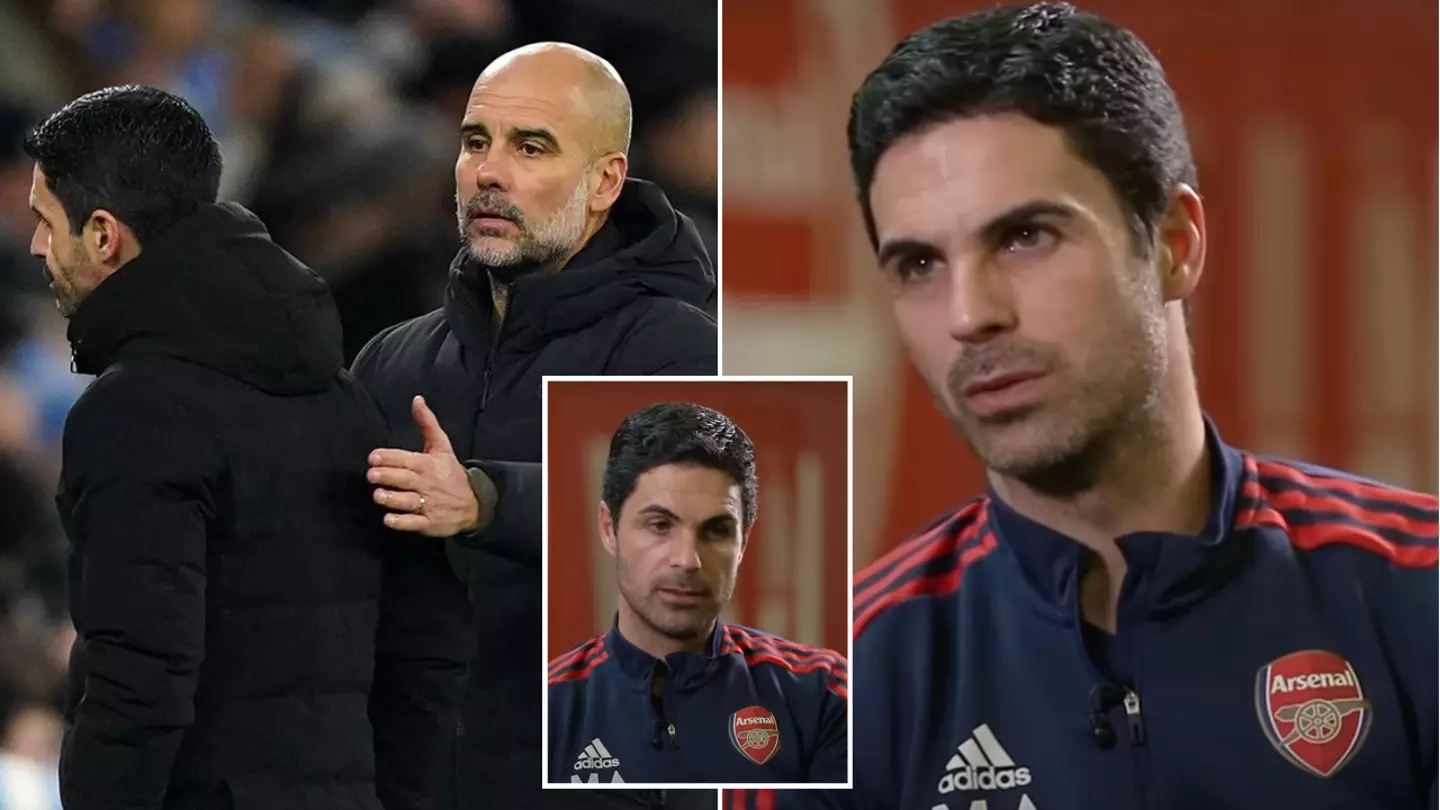 Mikel Arteta reveals what he said to Pep Guardiola on call after Man City beat Arsenal to Premier League title