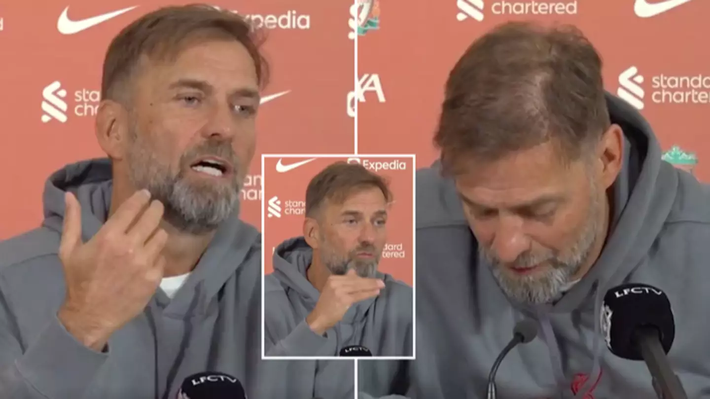 Jurgen Klopp was asked if he’ll leave Liverpool over Jude Bellingham, he was not happy with the question