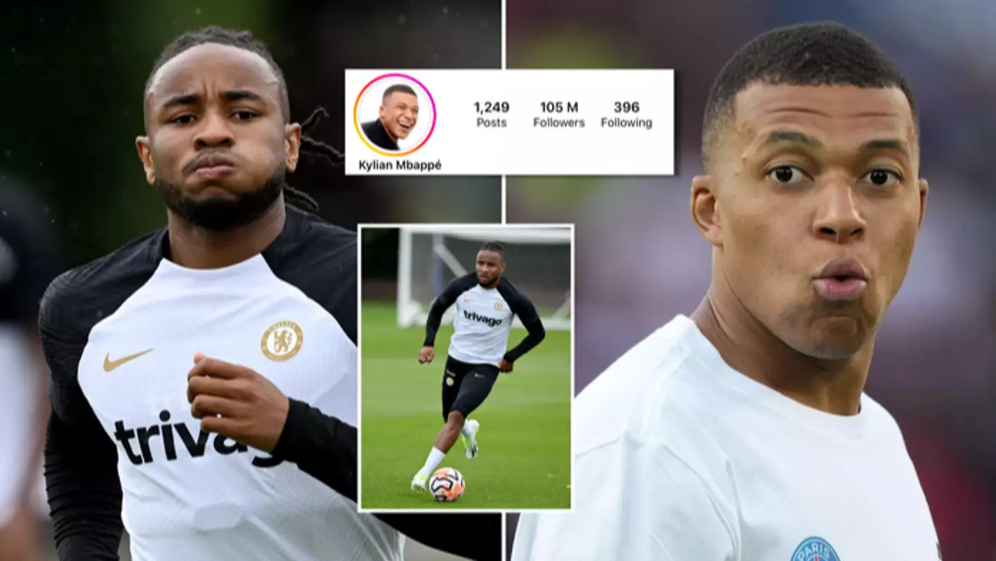 Chelsea fans excited by cryptic Kylian Mbappe message to Christopher Nkunku
